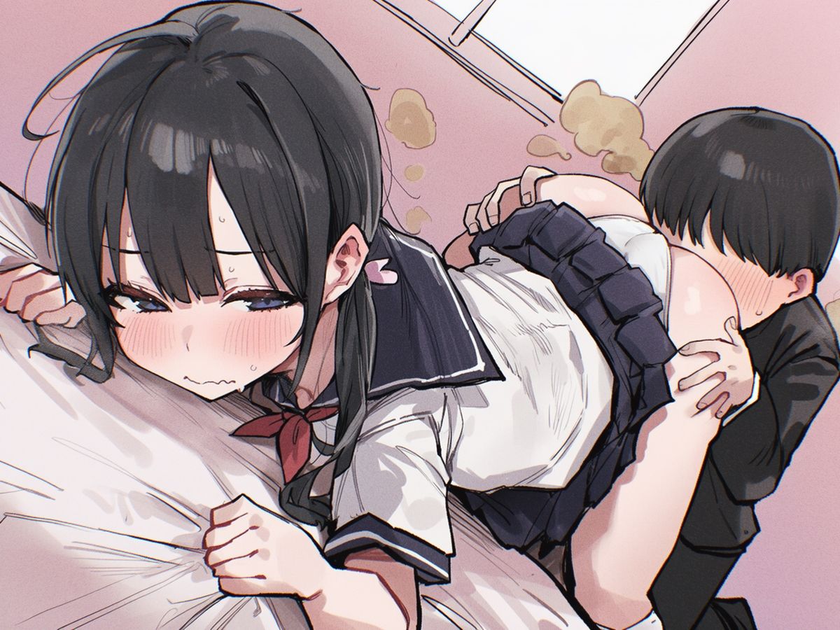 【M向け】おなら自由研究〜同級生のオナラを嗅ぐ係を任された役得な僕〜【屁・スカトロ】 サンプル画像3