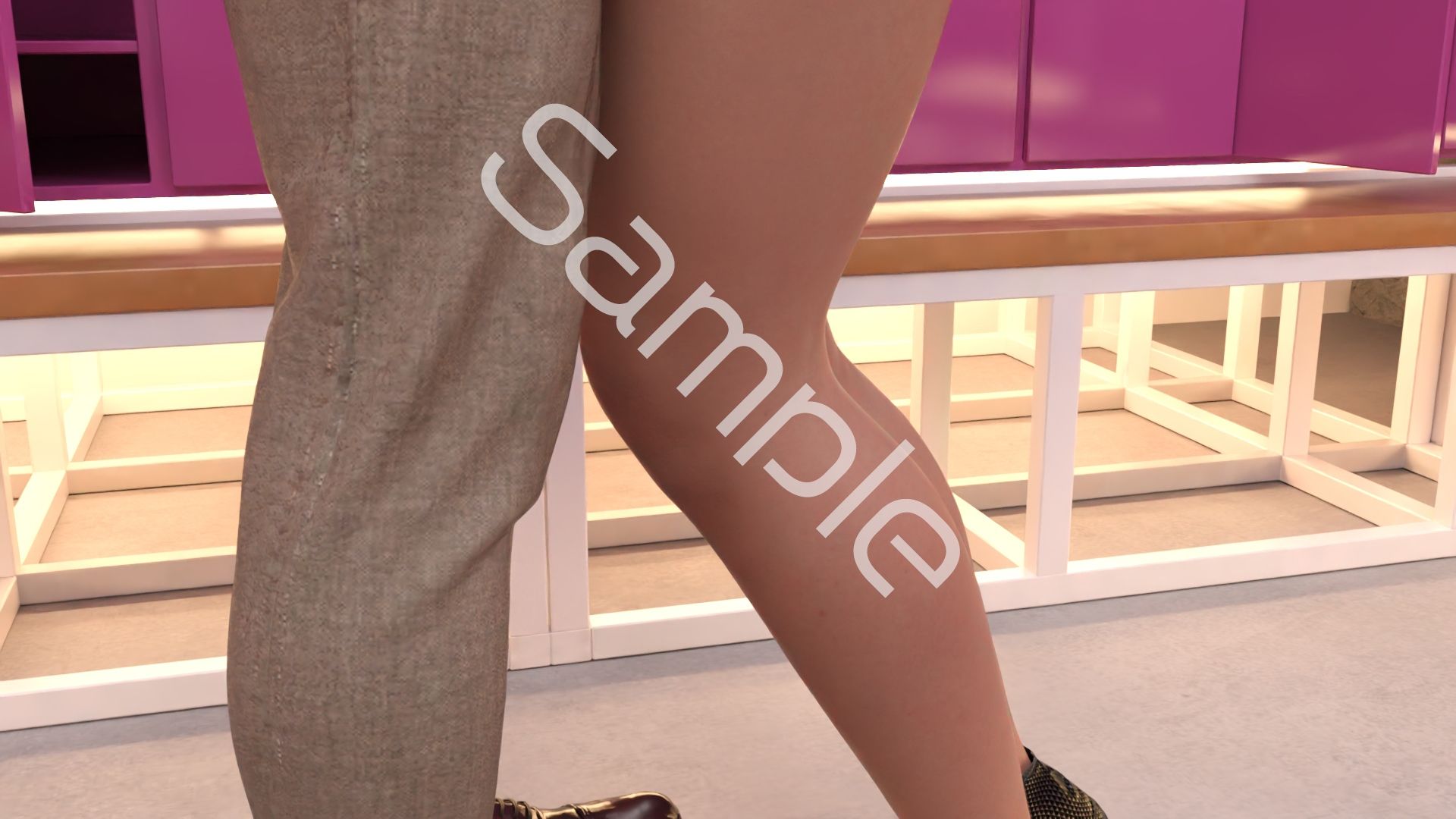 【▲200】一ノ瀬廻里・私服登校日のある日彼氏とロッカールームでディープキスに及んでたところを盗撮される:PV01（黒地にハート柄のパンティー） サンプル画像2