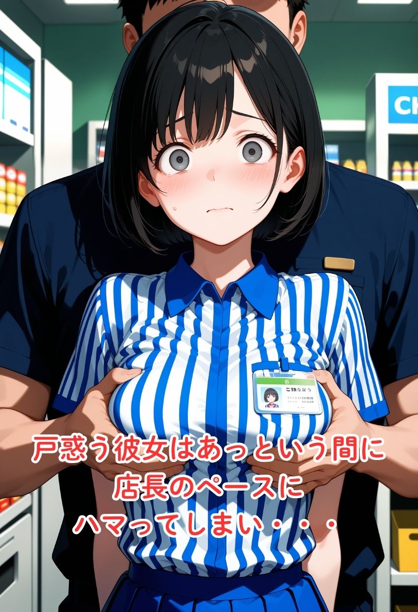 【アニメ】彼氏大好き女子大生が店長の強引寝取りに堕ちるまで サンプル画像3