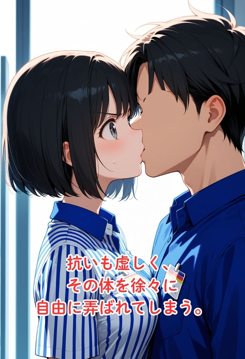 【アニメ】彼氏大好き女子大生が店長の強引寝取りに堕ちるまで サンプル画像4