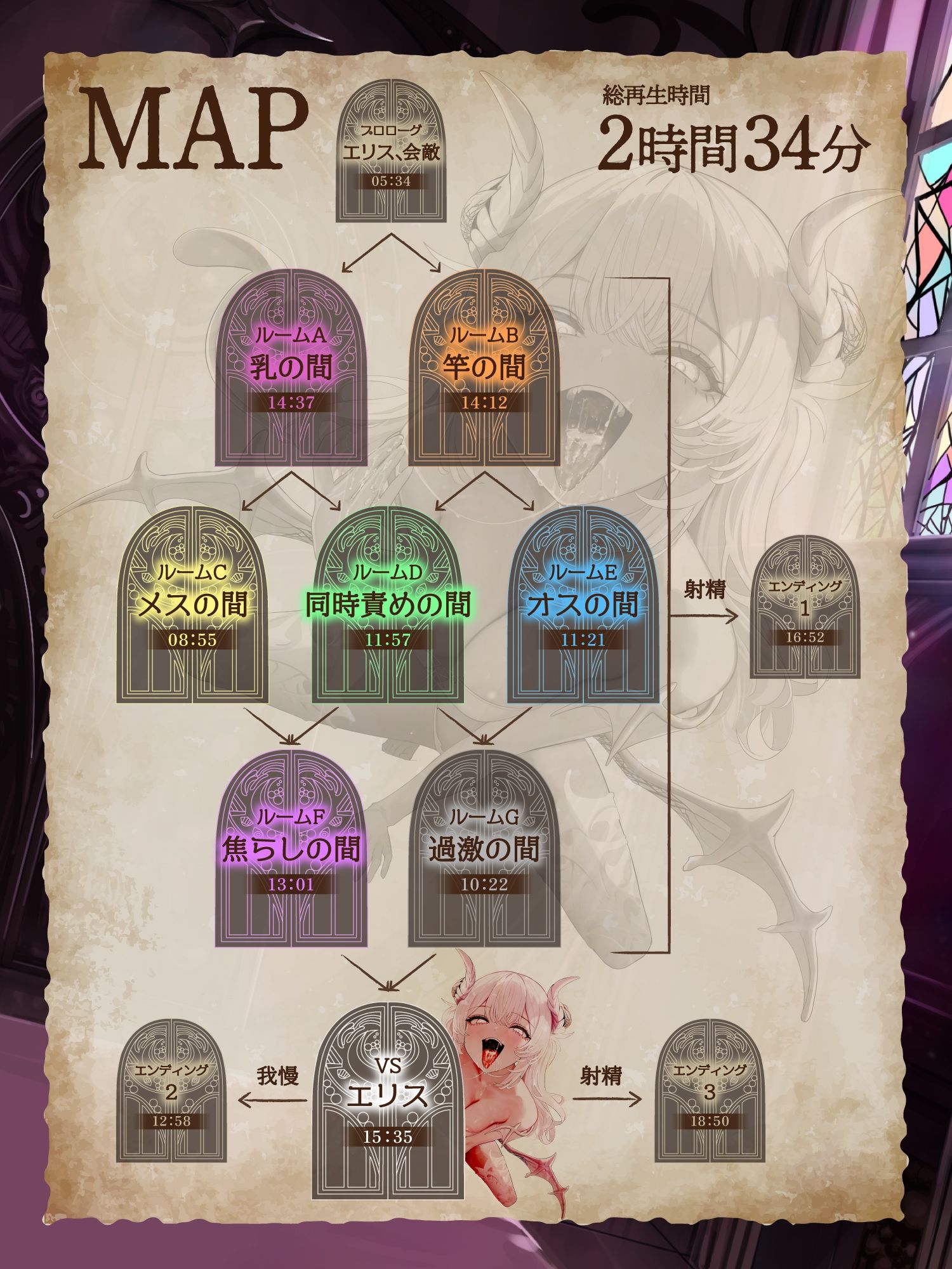 【オナサポ＋逆レ】オナサポクエスト〜エリス編〜 サンプル画像3