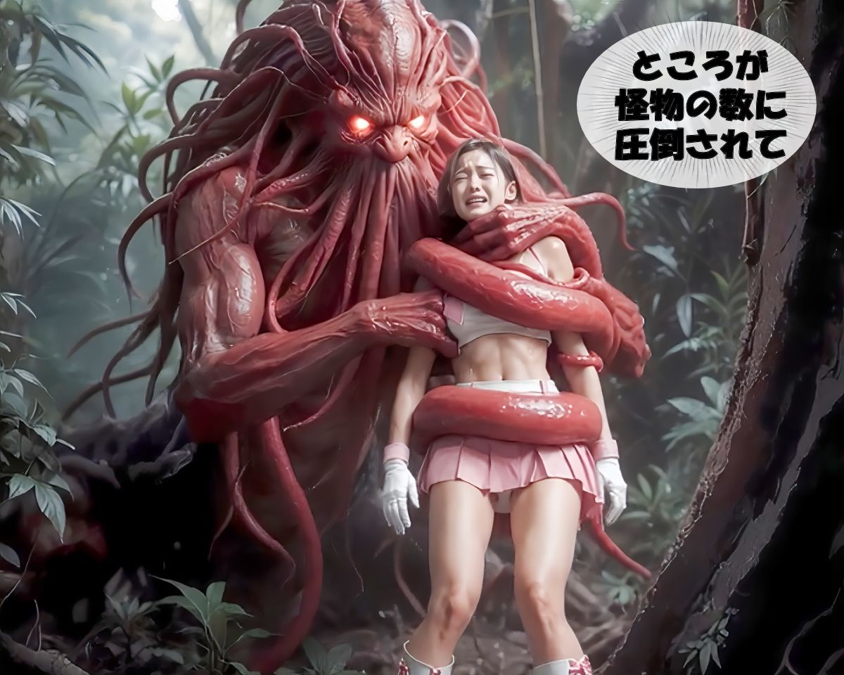 【リアル動画34分】人妻Sayaの変態日記/セーラー剣士/出産生贄寄生編 サンプル画像3