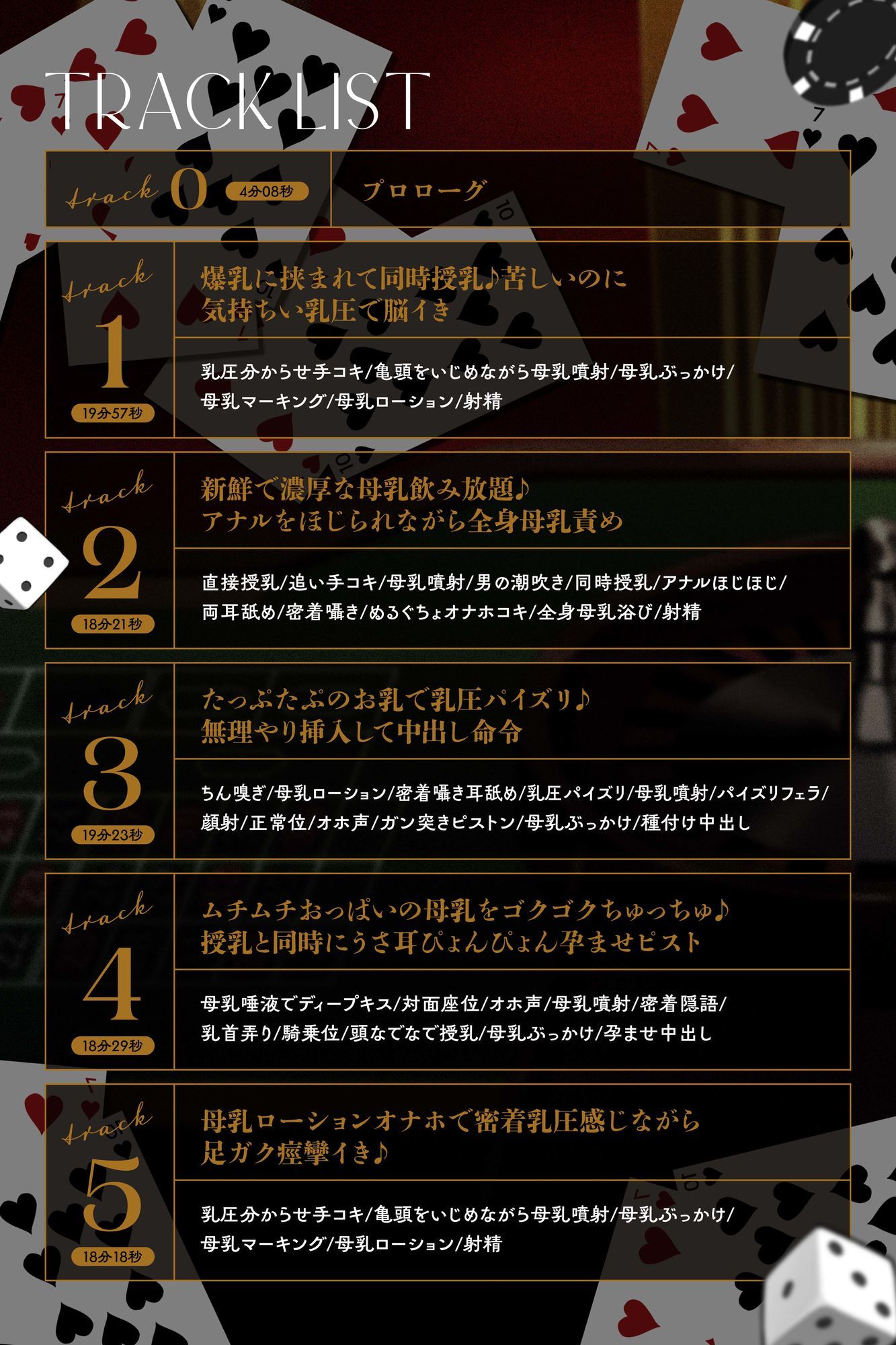 【全編母乳天国】貞操逆転！種付け裏カジノ〜淫乱バニーガールの母乳に溺れて強○孕ませ子作り交尾〜【男性受け】 サンプル画像3