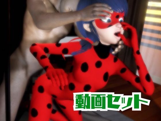 【動画4本】テントウムシ娘と楽しむ黒人ネトラレ動画パック サンプル画像3