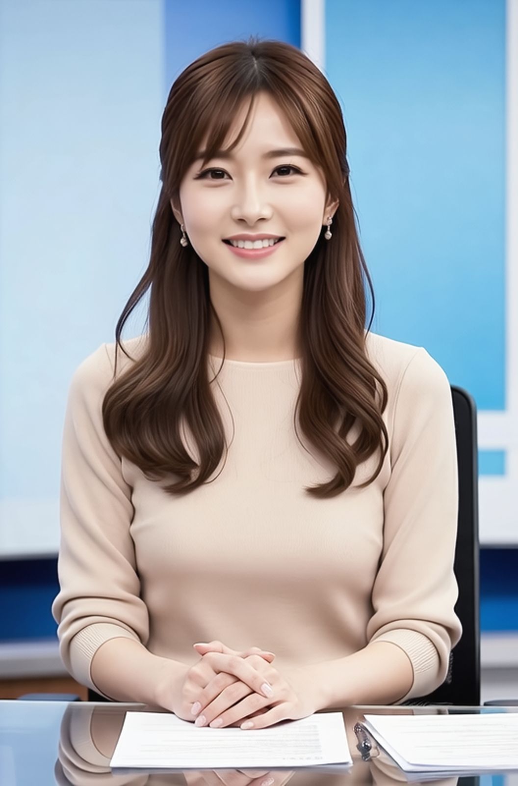 【動画】GGC vol.35 女子アナ編12  【パンチラ・フェラ・顔射】 サンプル画像2