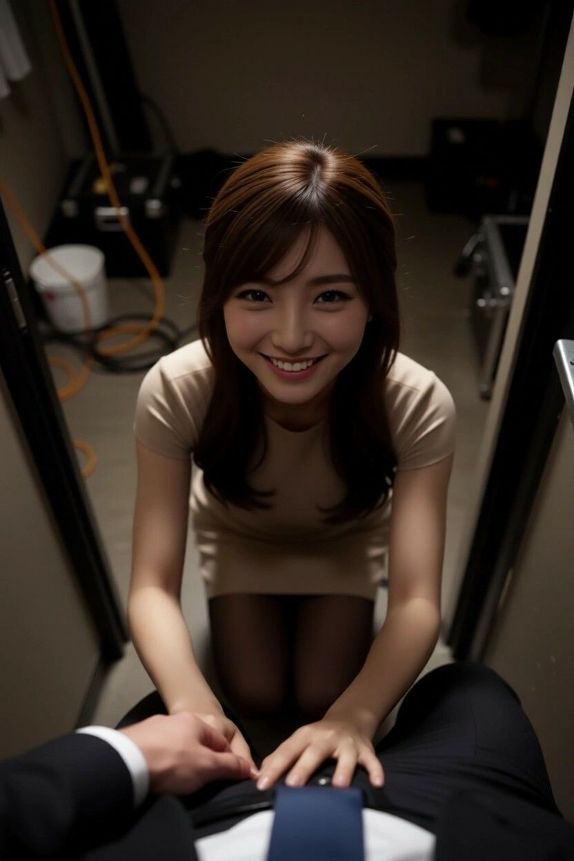 【動画】GGC vol.35 女子アナ編12  【パンチラ・フェラ・顔射】 サンプル画像4