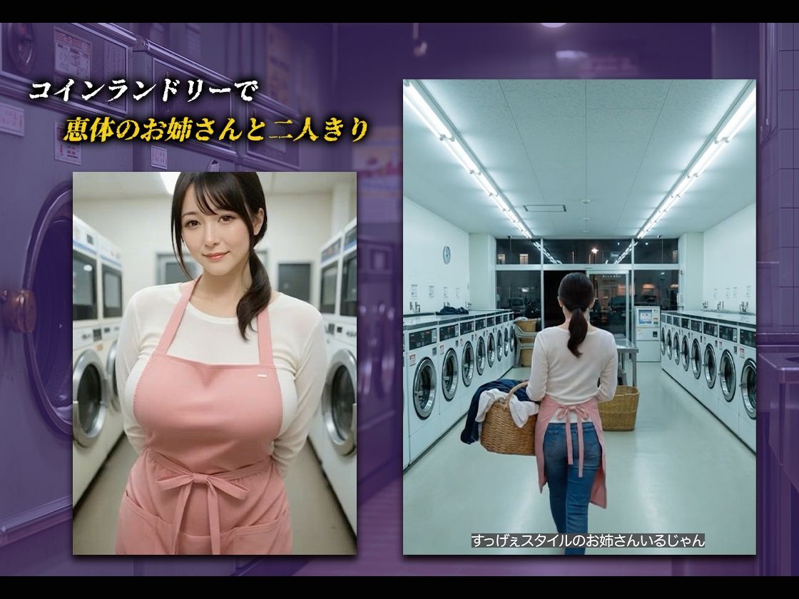 【導入ストーリーあり】ランドリーで人妻と蜜愛【おまけぶっかけ祭り】 サンプル画像1