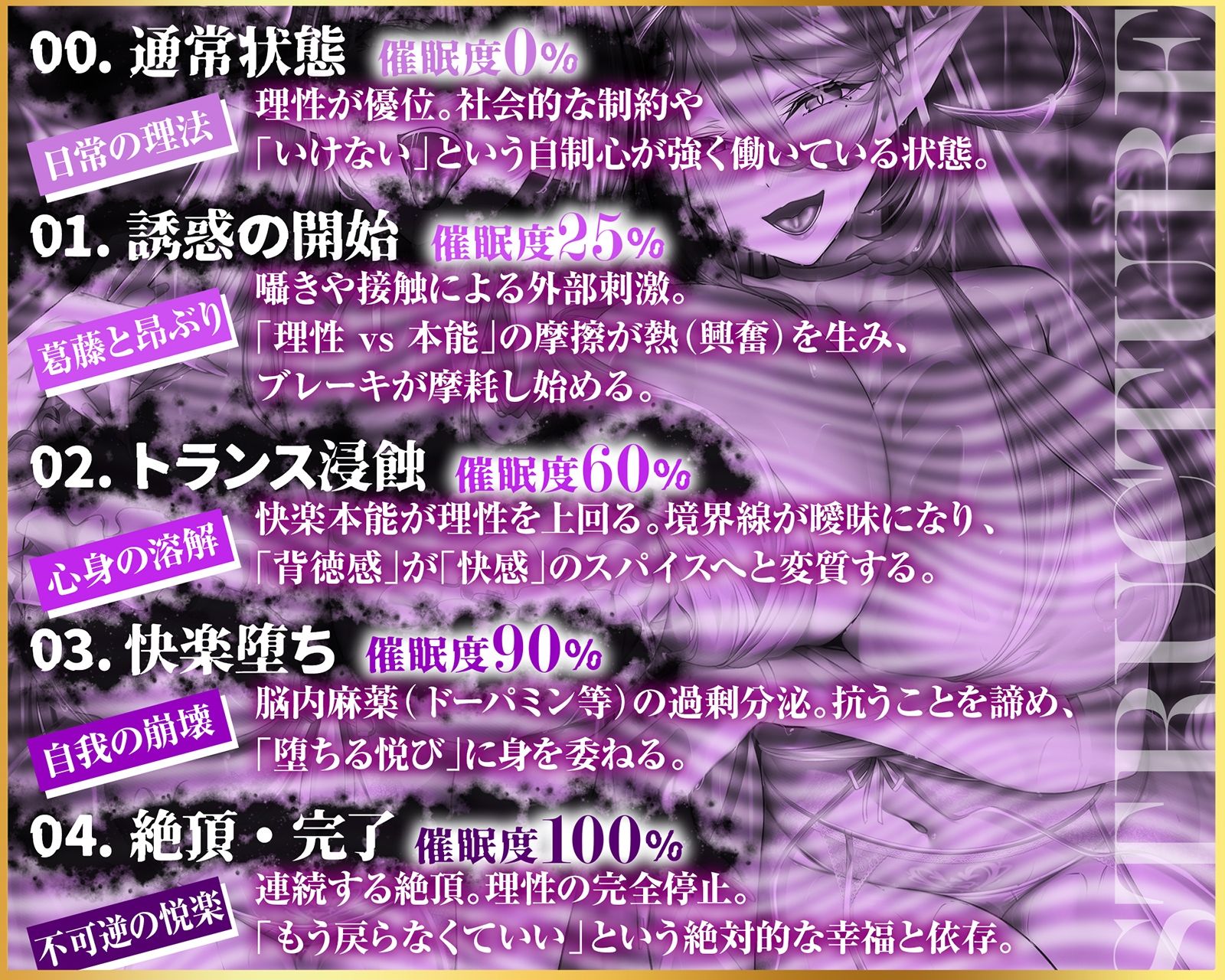 【無限搾精×低音オホ声】？？催●解除なし？？誘・惑・催・眠【心情代弁】 サンプル画像5