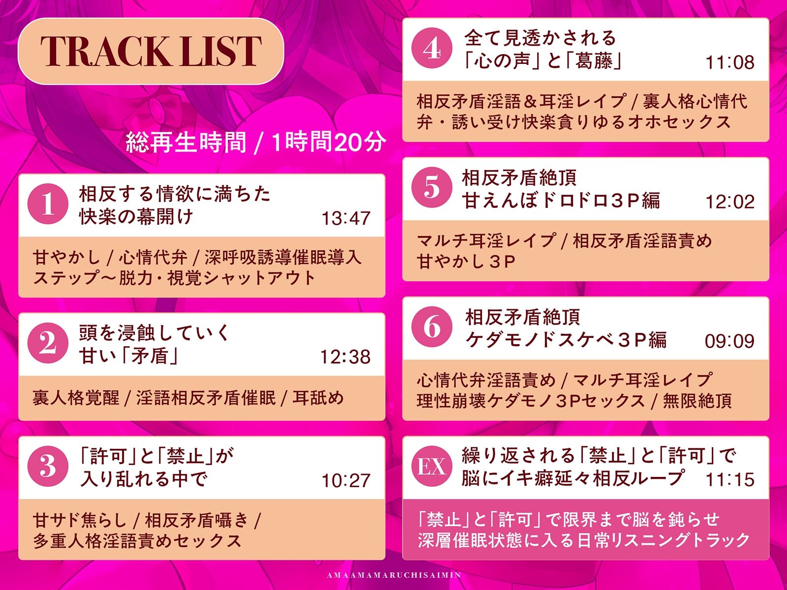 【矛盾相反】あまあまマルチ催○ 〜なすすべもなくイかされる極上の快楽〜【全方向360°耳淫レ○プ】 サンプル画像7
