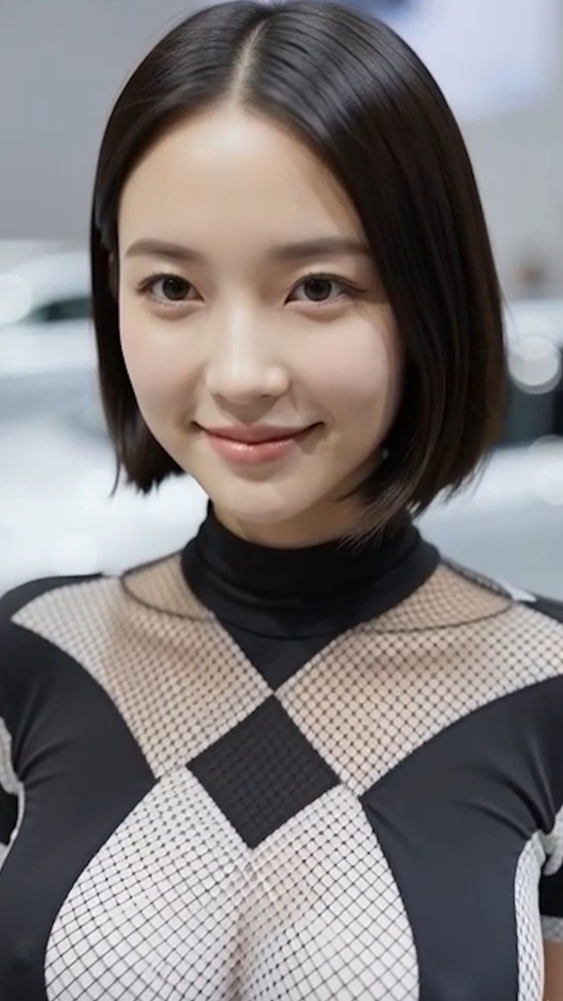 【脚・胸】バーチャルRQ:パンストを包む肉感的な「あんよ」の至近距離観察 サンプル画像2