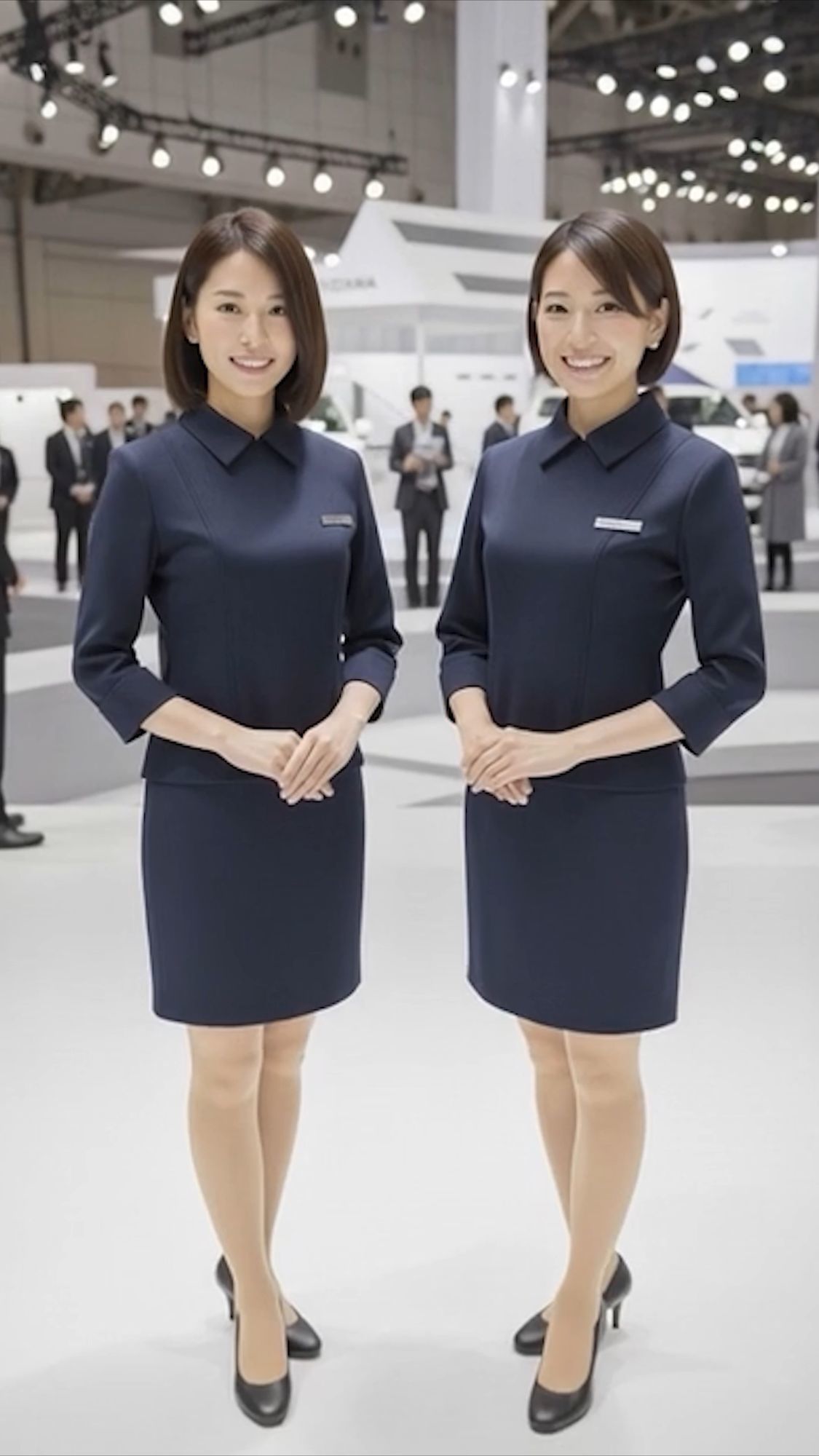 【脚・胸】バーチャルRQ:パンストを包む肉感的な「あんよ」の至近距離観察 サンプル画像5