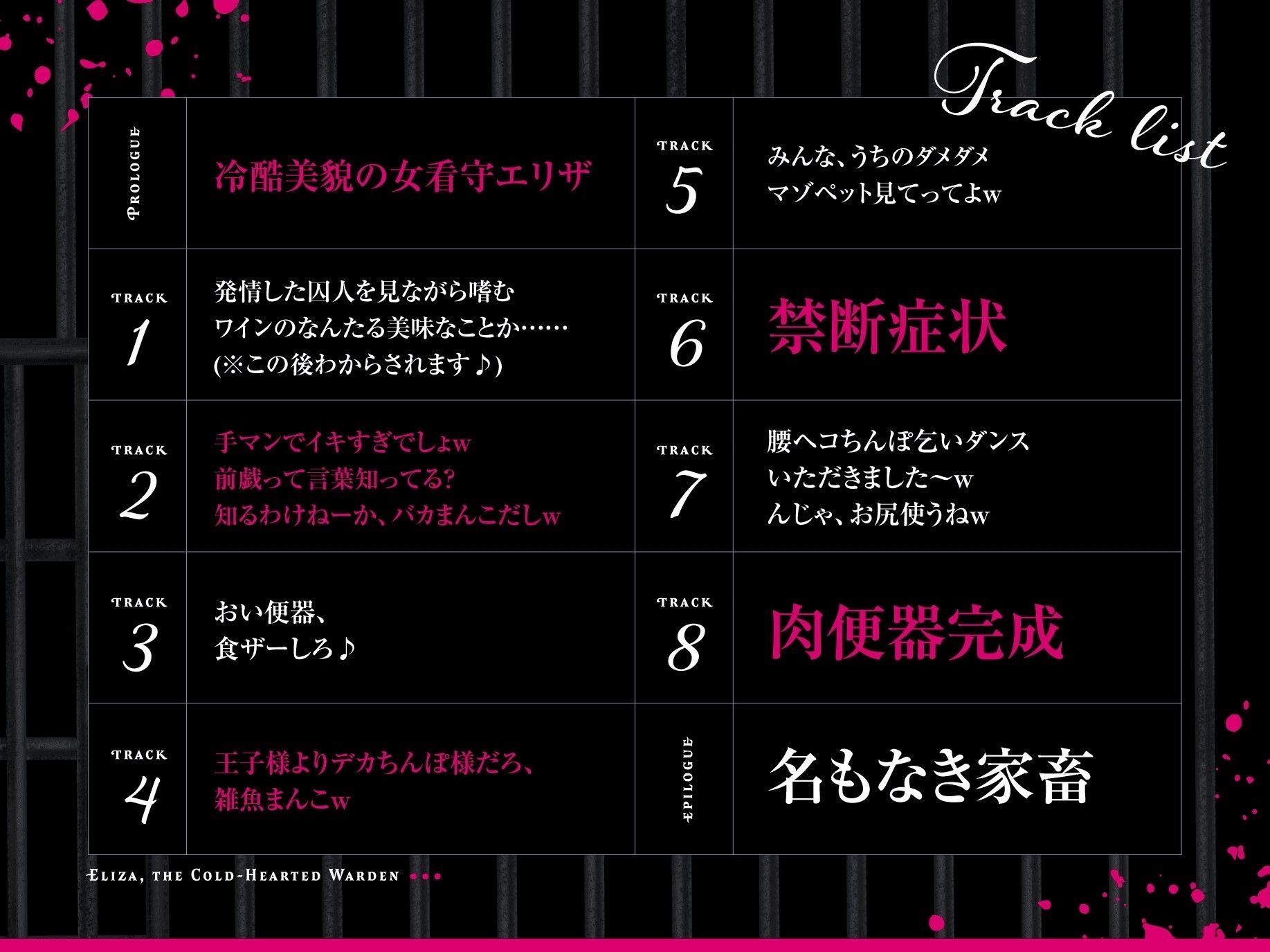 【過激CG集同梱】冷酷女看守エリザ〜性格最悪の女看守に立場わからせ人生終了キメセクレ●プ♪お前は今日から無様な底辺肉便器〜【監獄に響き渡るきったねえ牛オホ声】 サンプル画像4