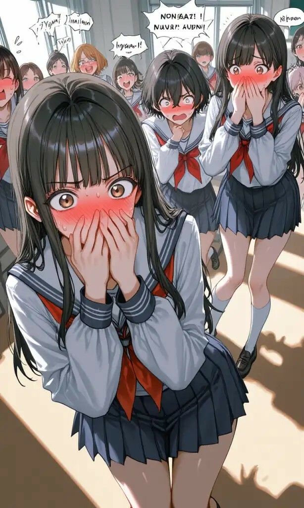 いじめっ娘倶楽部のSPHボイス 教室でちんぽ丸出しチンチンポーズ！ サンプル画像8