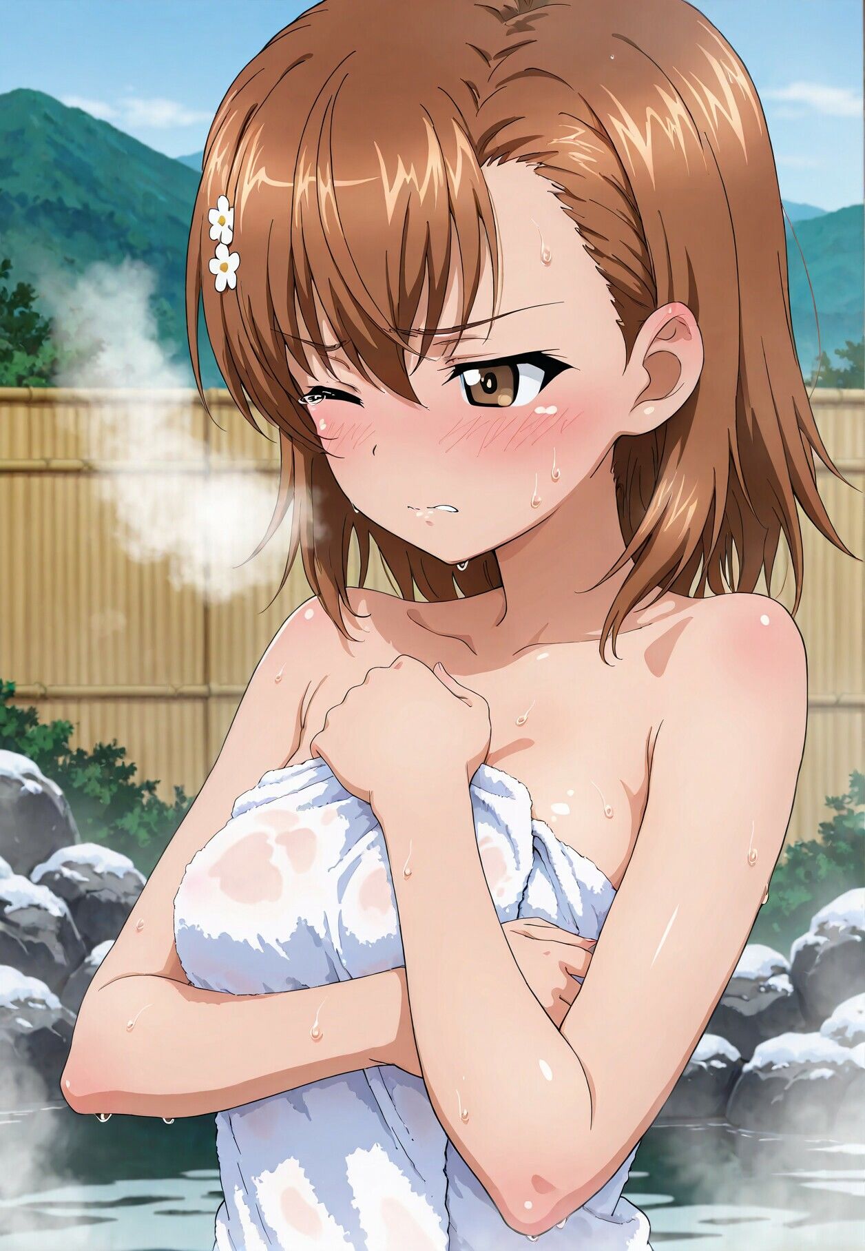 とあるえっちな温泉旅行 サンプル画像1