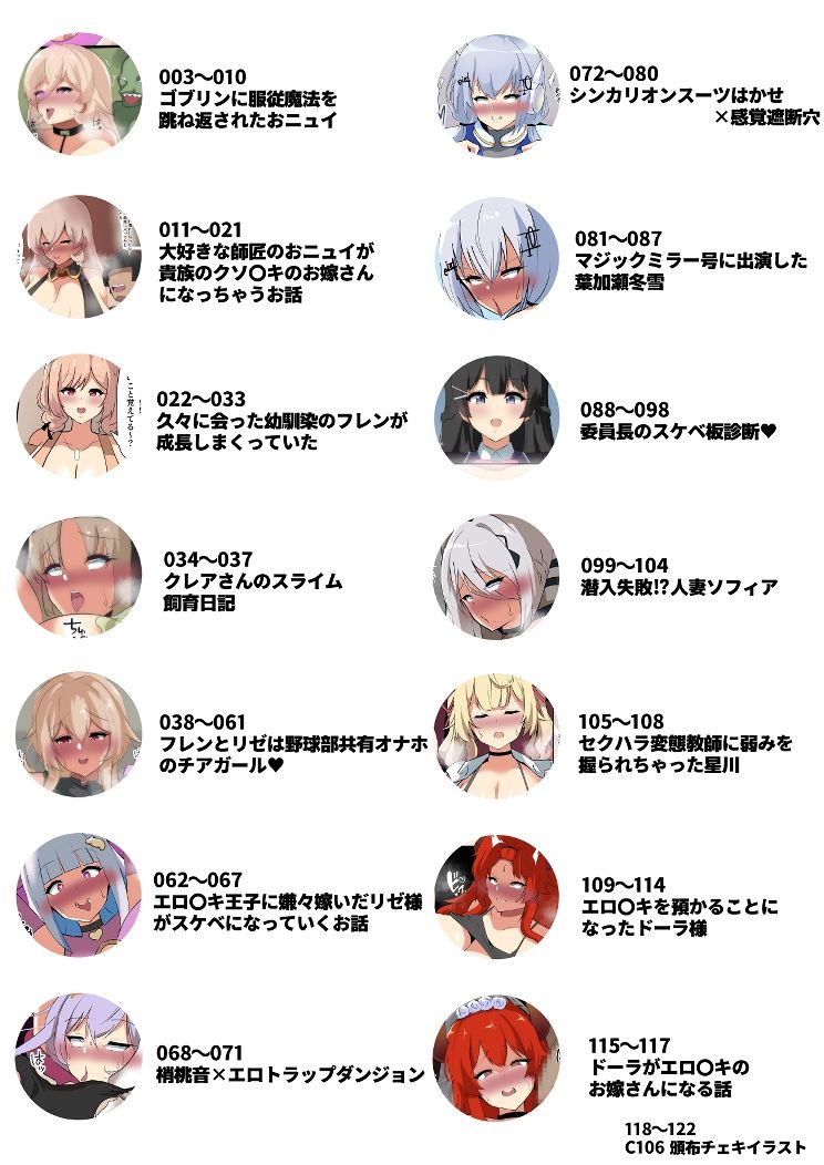 にじさんじえっちなまとめ本 サンプル画像1