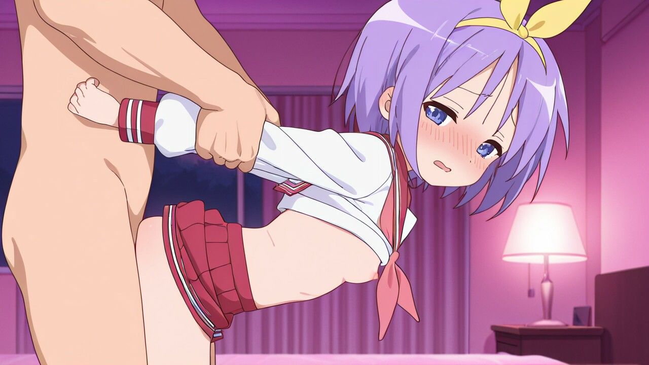 ら〇☆すた 柊つ〇さ 立ちバック動画集 サンプル画像4