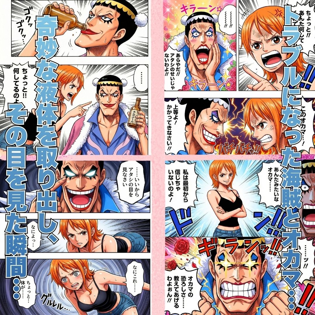 オカマ憑依 悪いポコチンにはおしおきよ〜ん 泥棒猫編 サンプル画像1