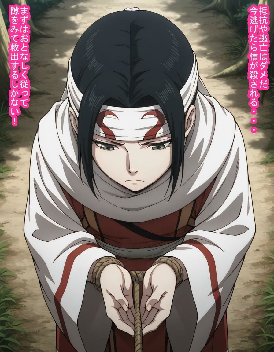 キョ〇カイちゃんが敵国にとっ捕まって敵国の子種で孕んで敵国の子を産む話 サンプル画像8