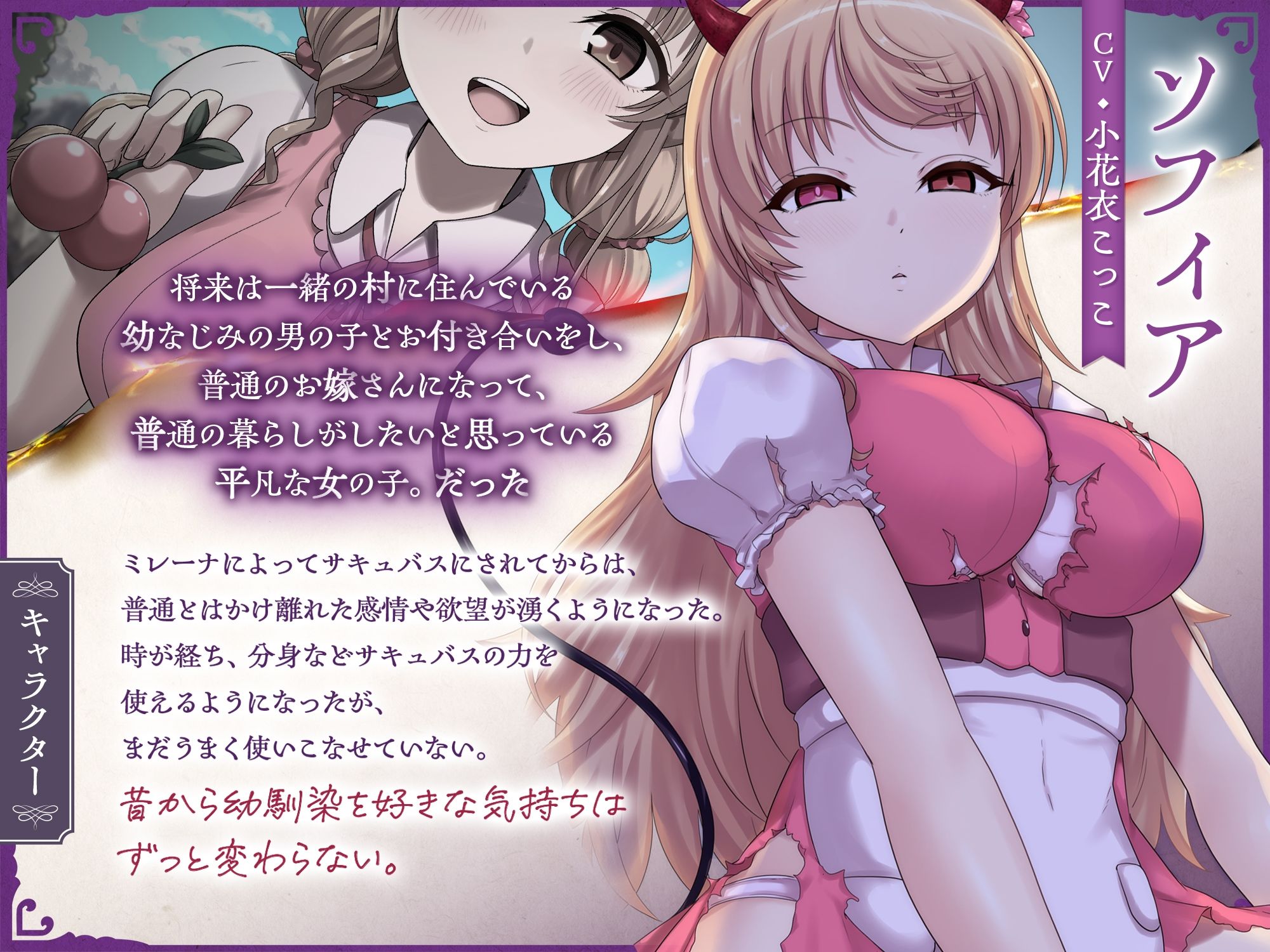 サキュバスクロニクル 〜ソフィアの願い〜 サンプル画像1