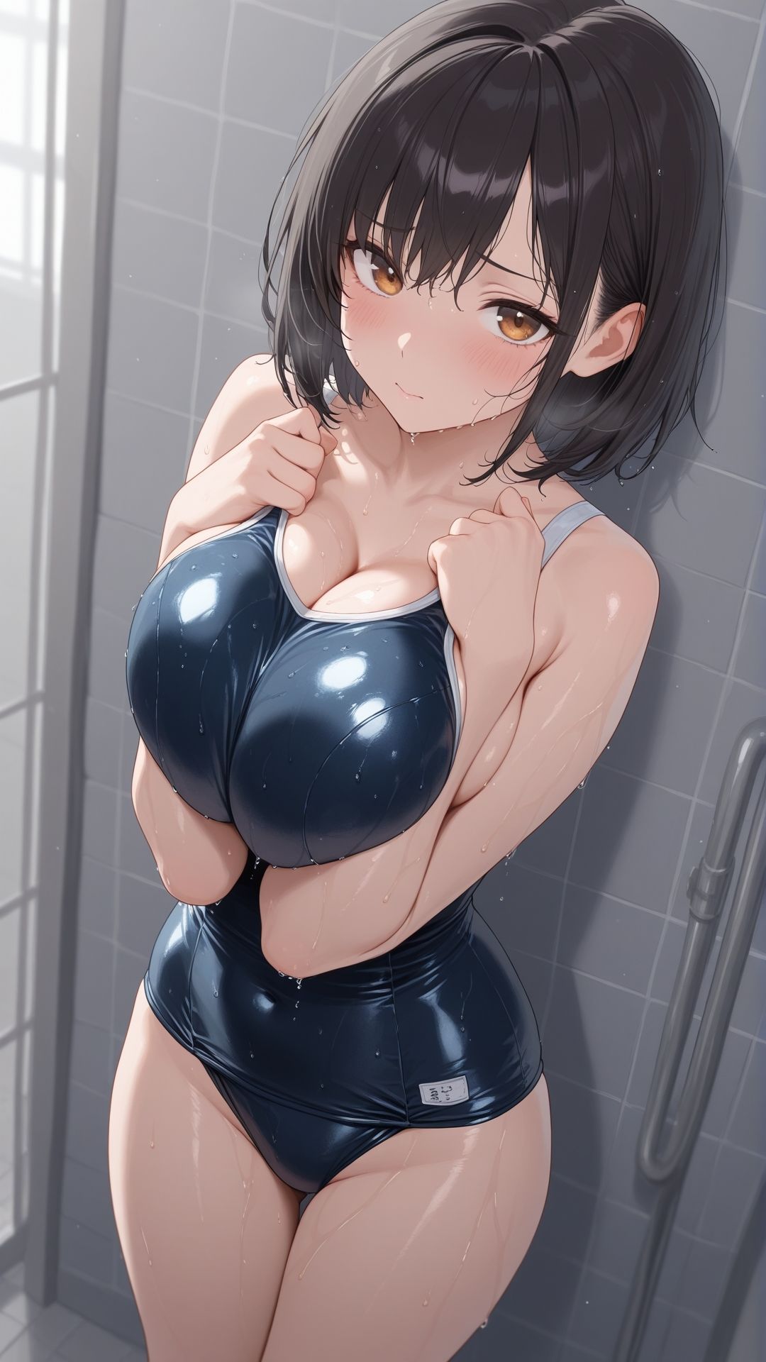 スクール水着（全年齢版）濡れ サンプル画像2