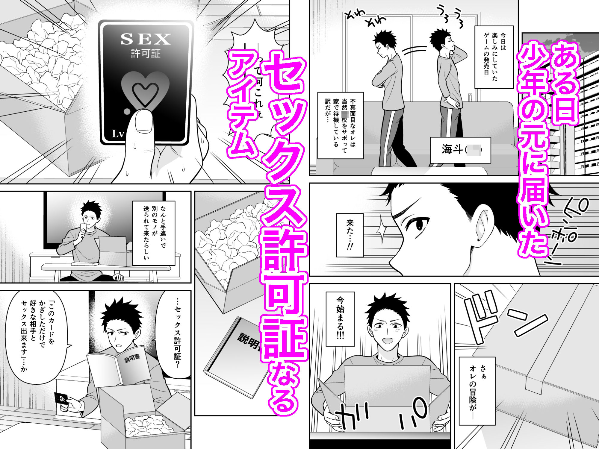 セックス許可証  かざしただけでヤり放題  催●服従 サンプル画像1