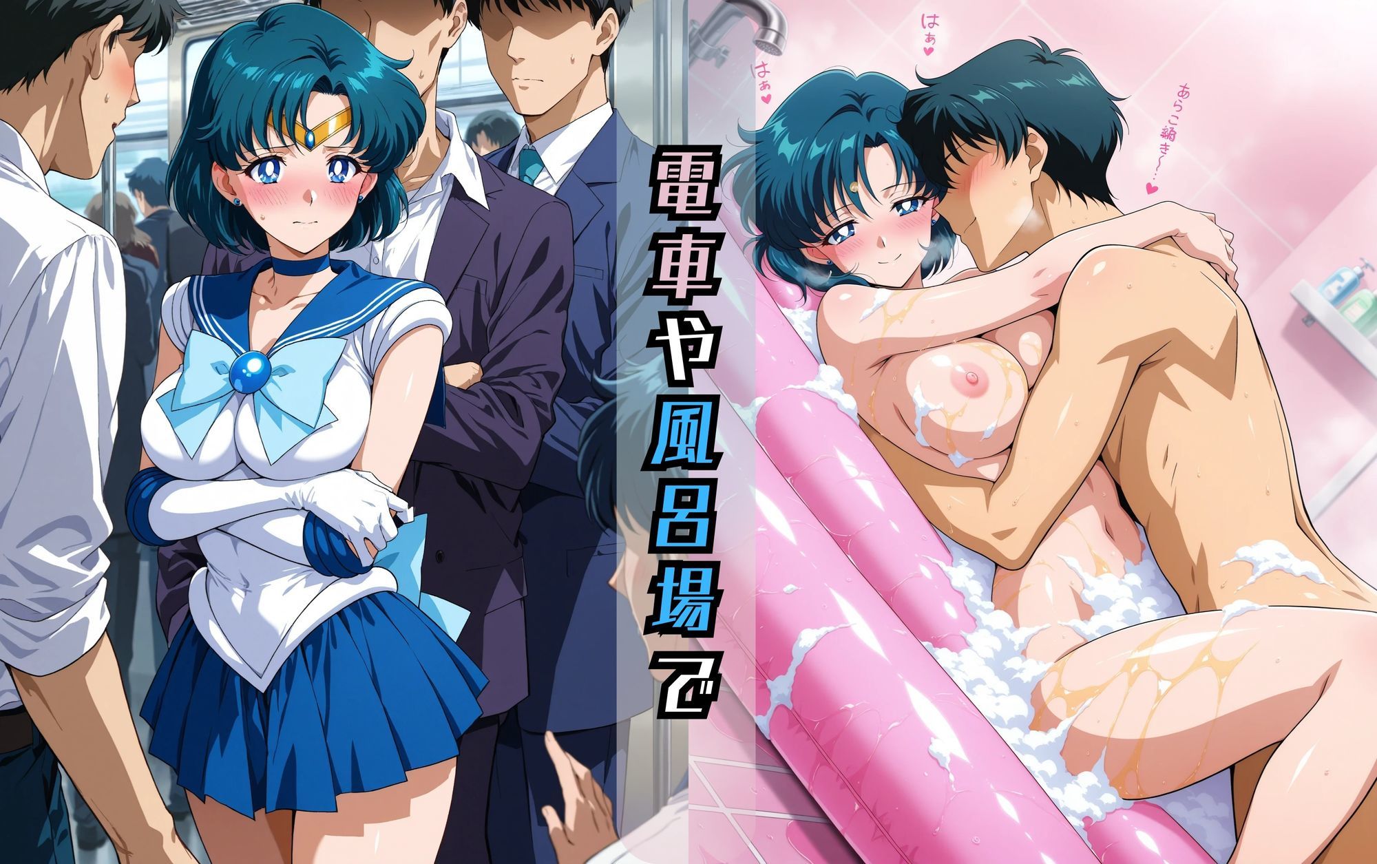 セーラーマーキュ〇ーのエッチな日々 サンプル画像3