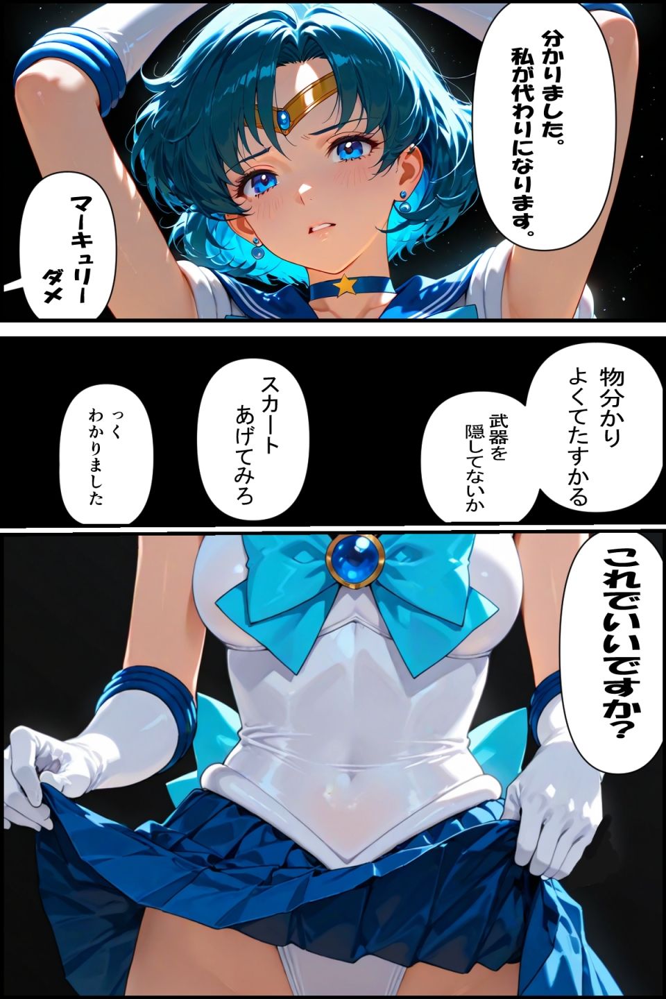 セーラー戦士敗北 〜私がかわりになります〜 サンプル画像5