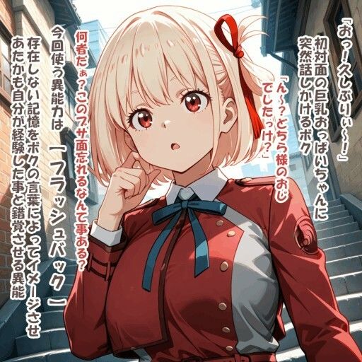 パイズリ異能力おじさん  フラッシュバック 編 サンプル画像1