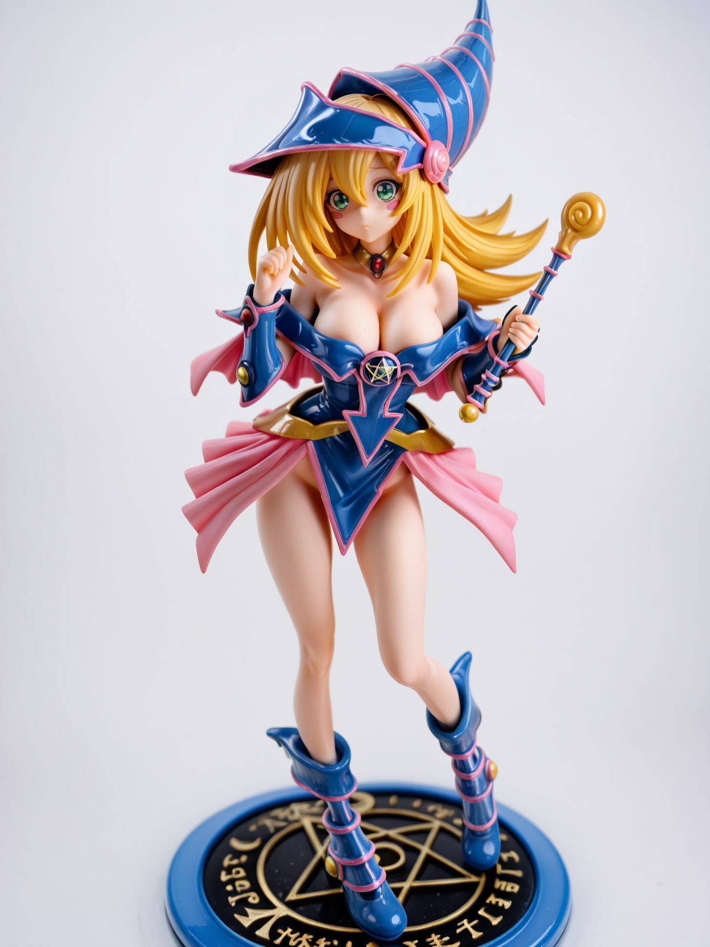 ブラ〇ク・マジシャン・ガ〇ル フィギュア風イラストコレクション サンプル画像4