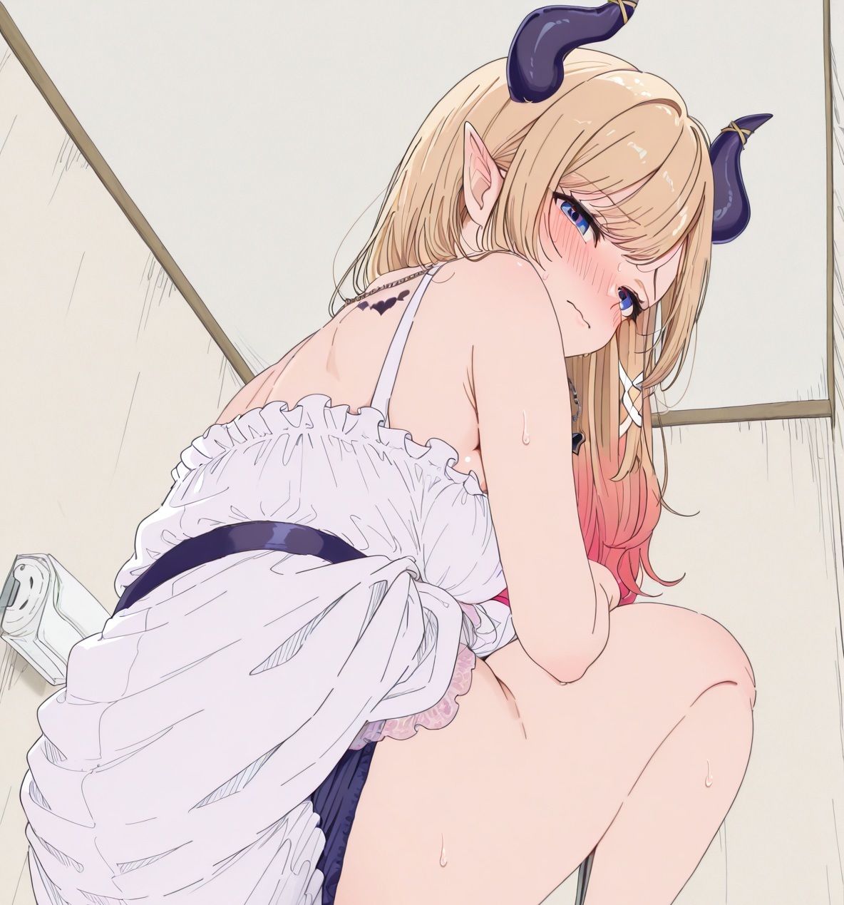 ホ〇ライブ 和式トイレお漏らし盗撮集 0〜2期生 サンプル画像10