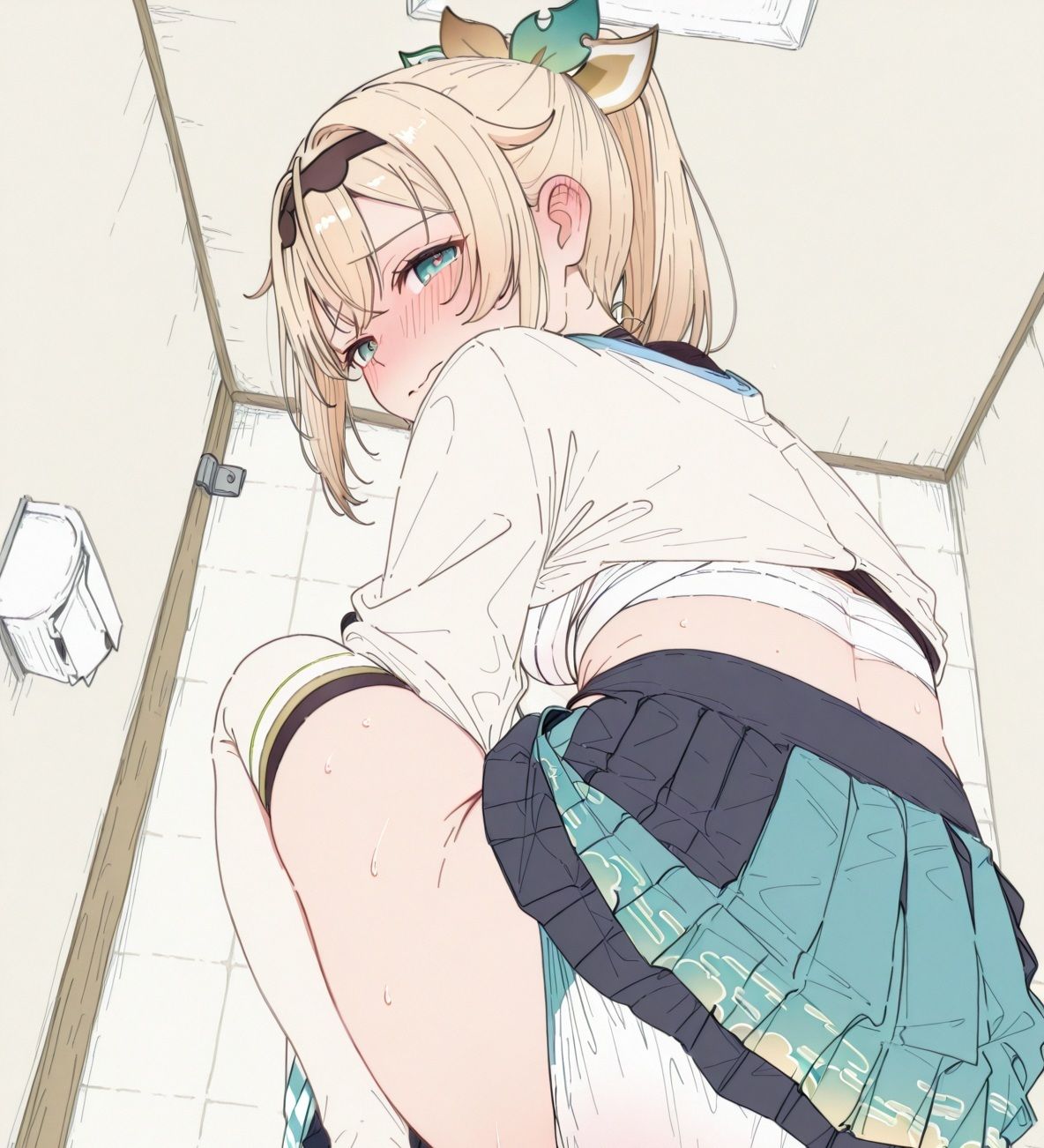 ホ〇ライブ 和式トイレお漏らし盗撮集 3〜6期生 サンプル画像10