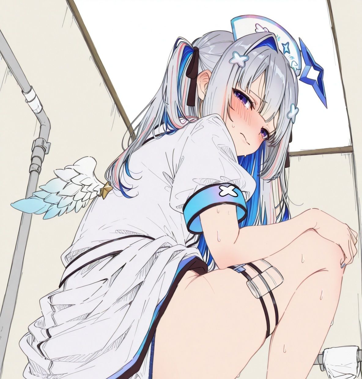 ホ〇ライブ 和式トイレお漏らし盗撮集 3〜6期生 サンプル画像5