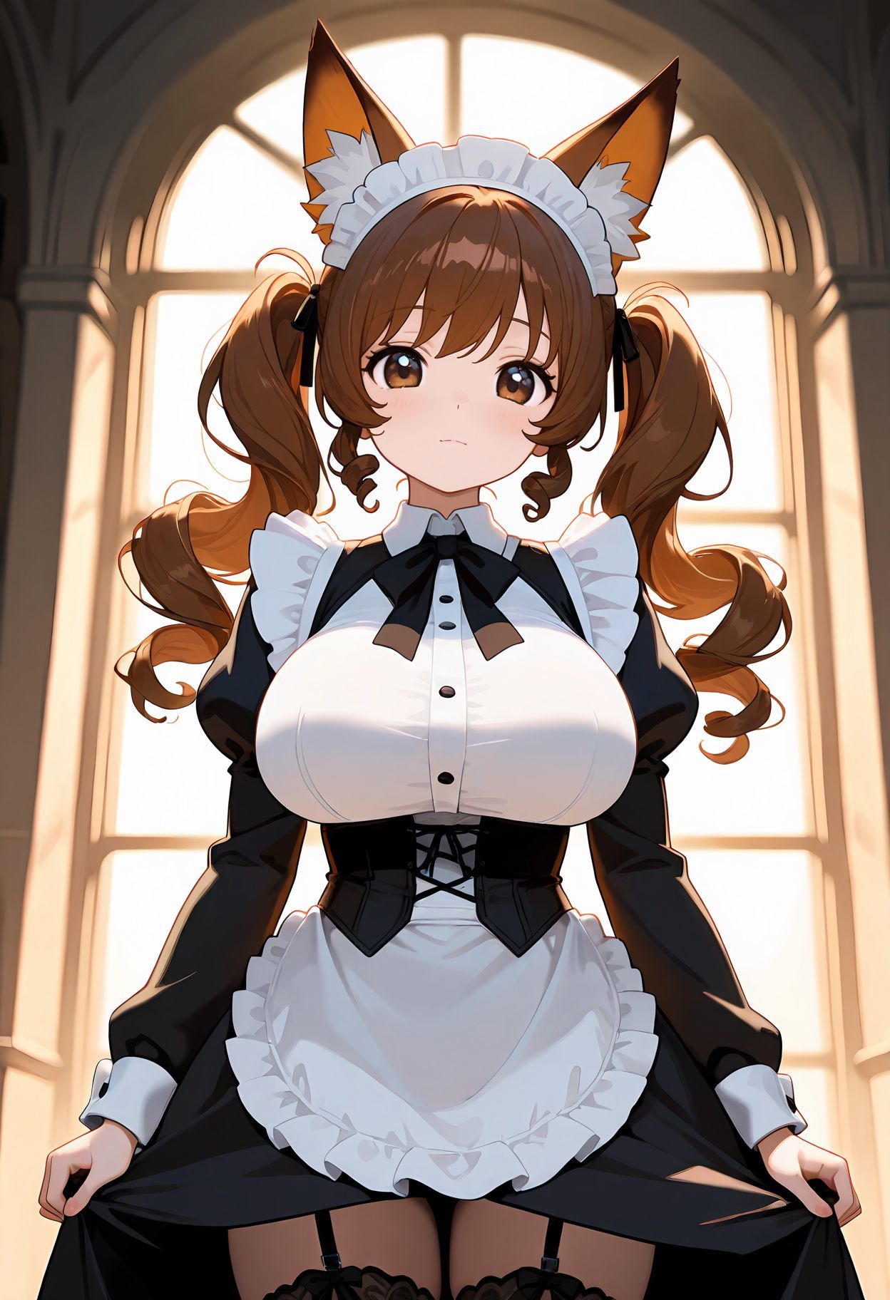 メイドりりね  教育係の性的指導厳しすぎ。 サンプル画像1