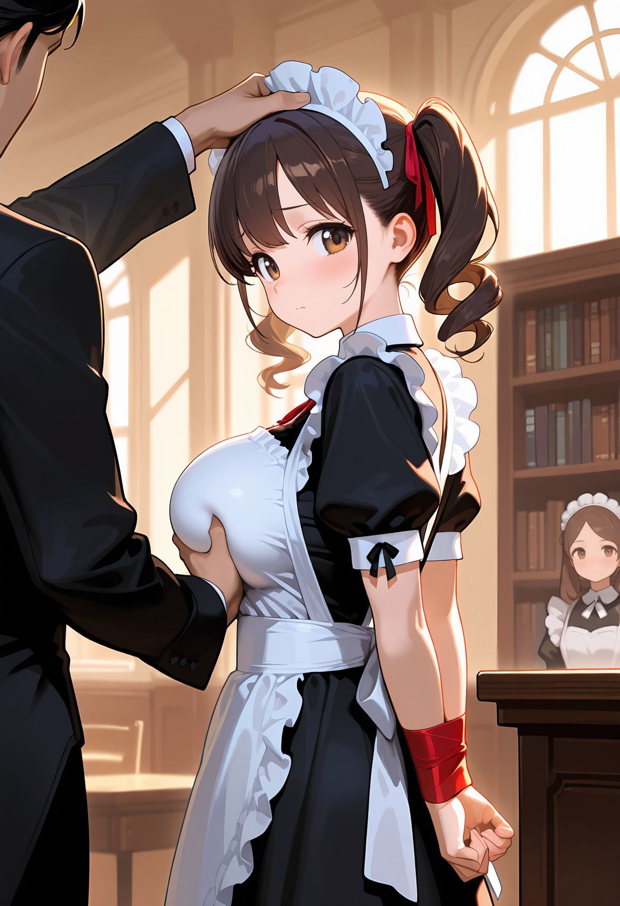 メイドりりね  教育係の性的指導厳しすぎ。 サンプル画像2