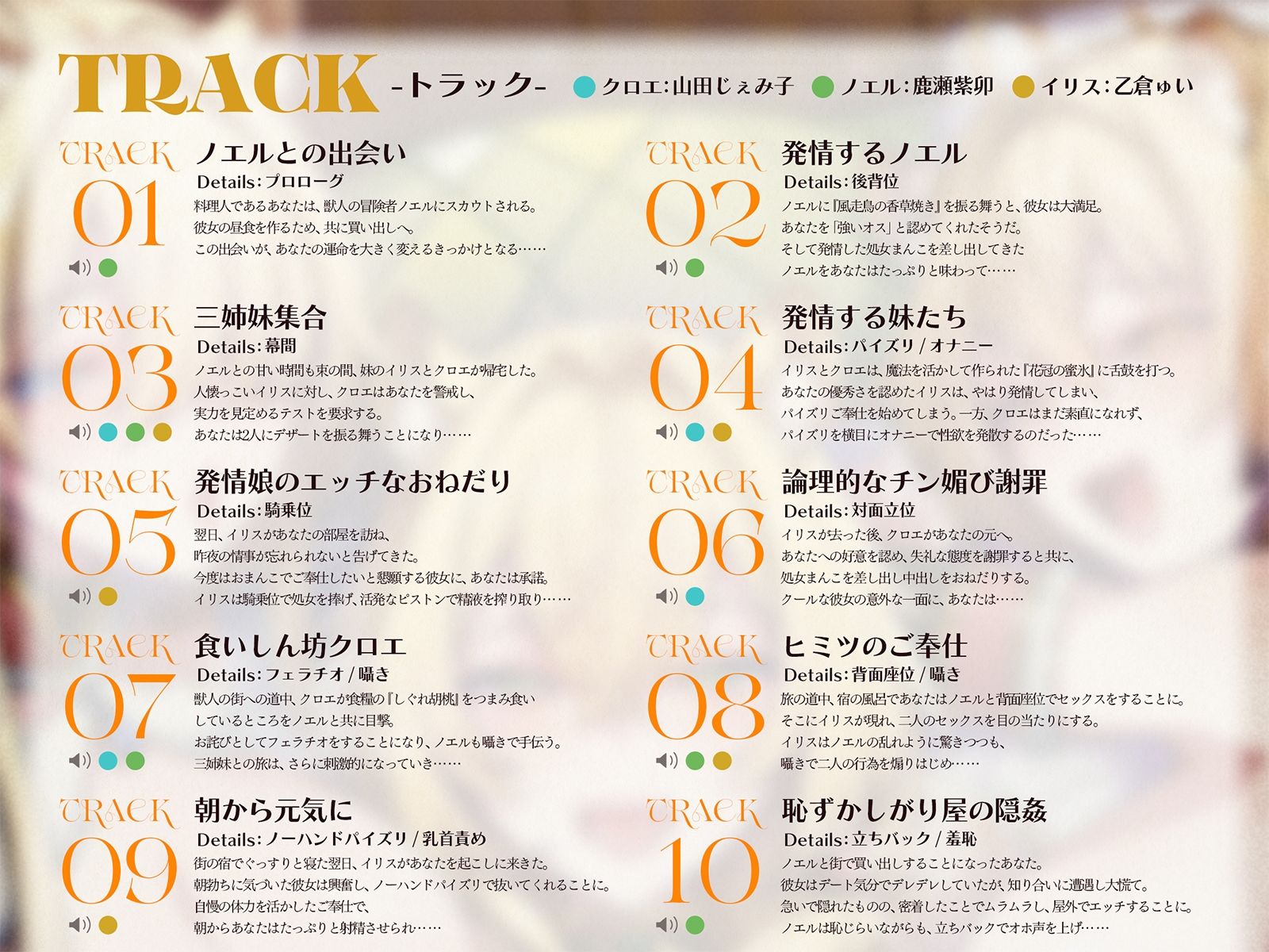 ライオン娘三姉妹とドスケベフルコース！〜料理で胃袋、肉棒で子宮を満たす日々〜【KU100収録】 サンプル画像7