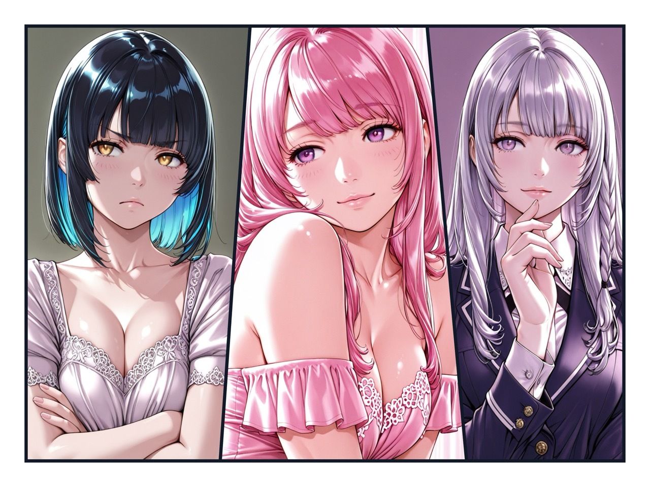 ラブアンドロイド -癒やし・クール・まじめな3人と無限ラブセックス- サンプル画像3