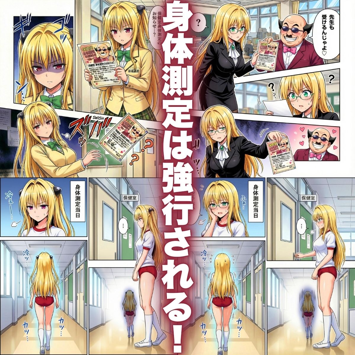 ワシ流 身体測定だよ〜ん YAM＆TEAR編 サンプル画像2