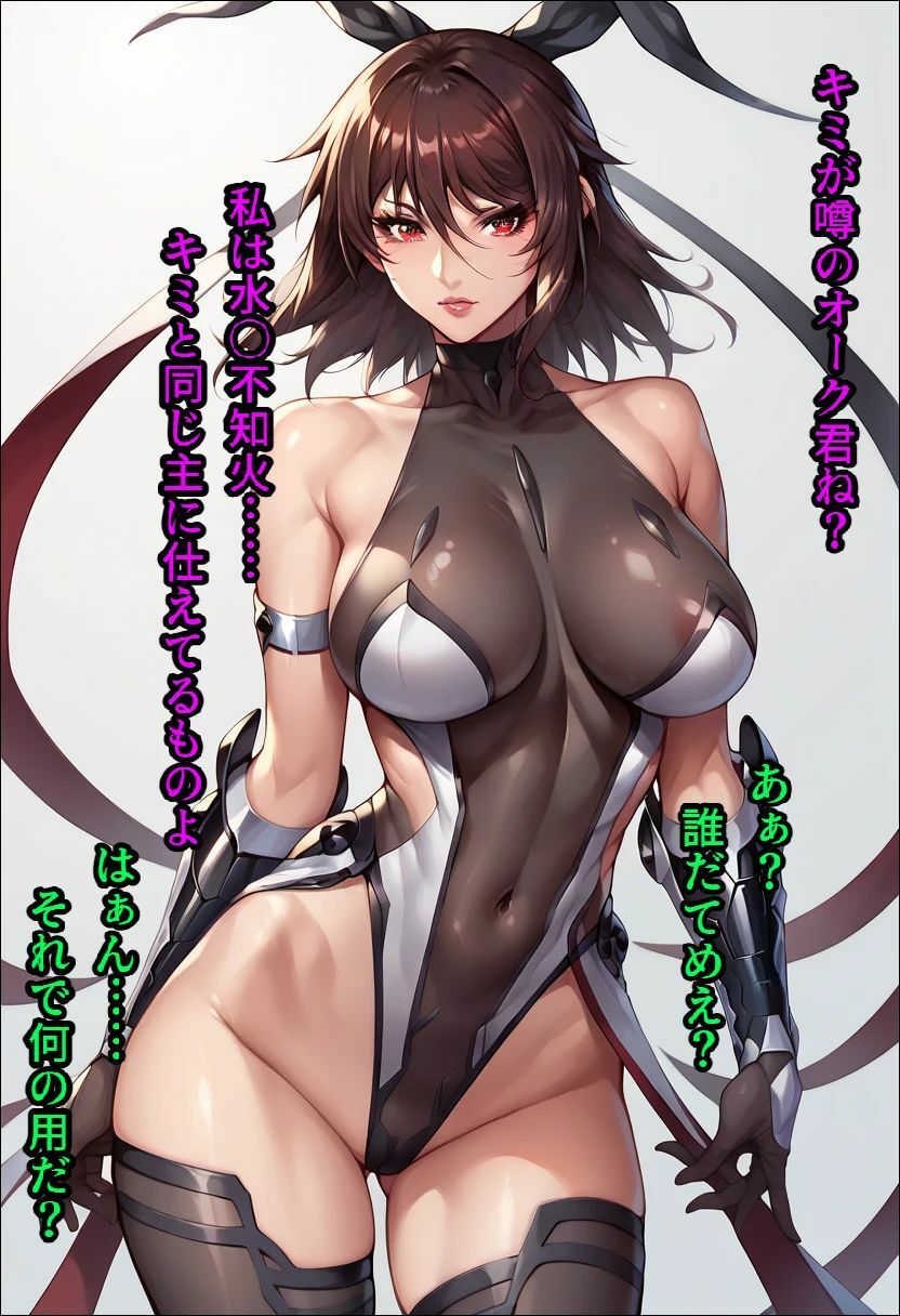 不〇火がオークと結婚する話 サンプル画像1