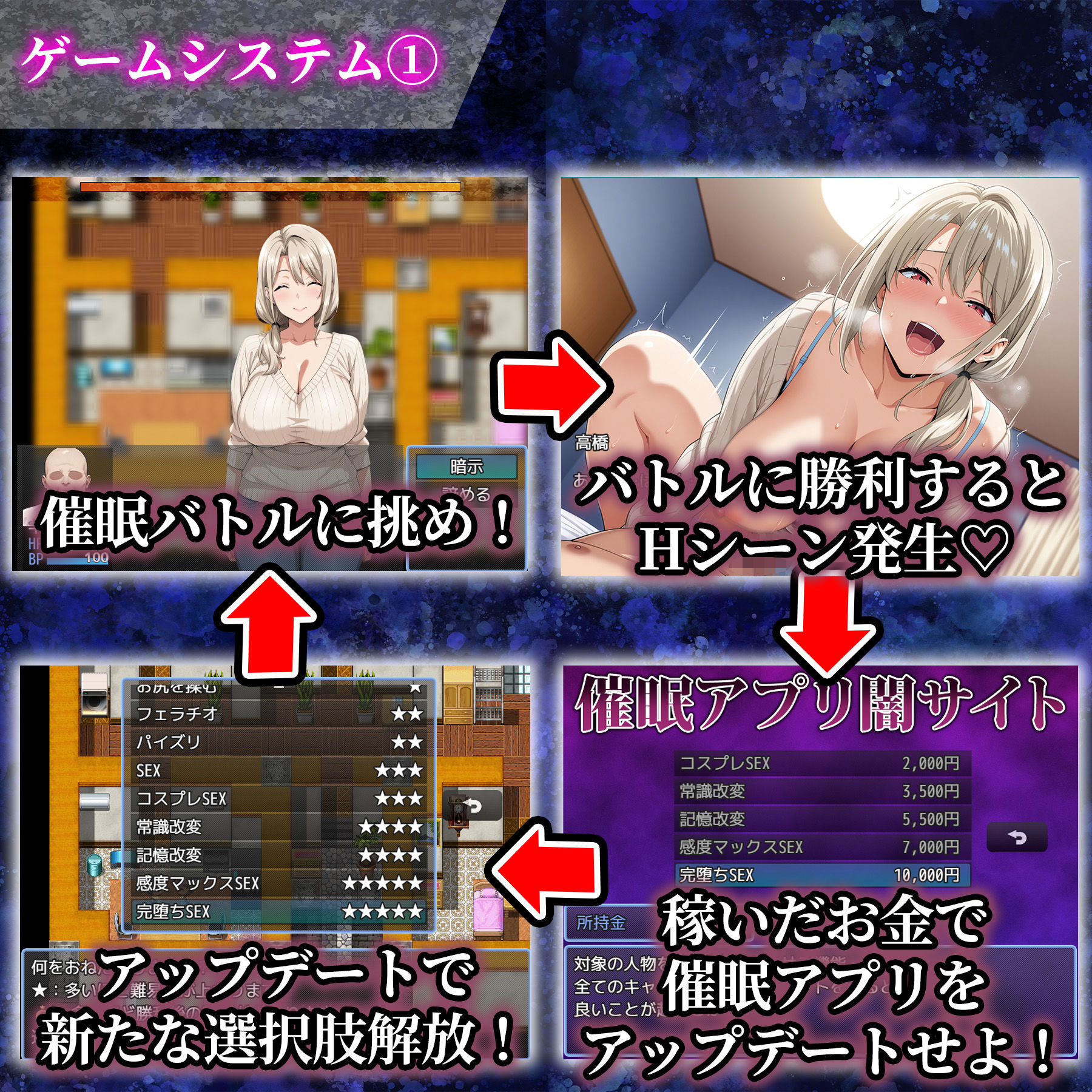 催●洗脳〜完堕ち団地妻編〜 サンプル画像1