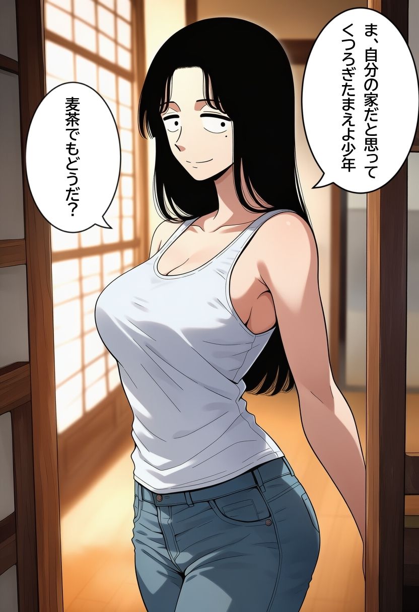 僕のことを「少年」と呼ぶ近所のお姉さんに、無責任中出しして孕ませる。 サンプル画像5