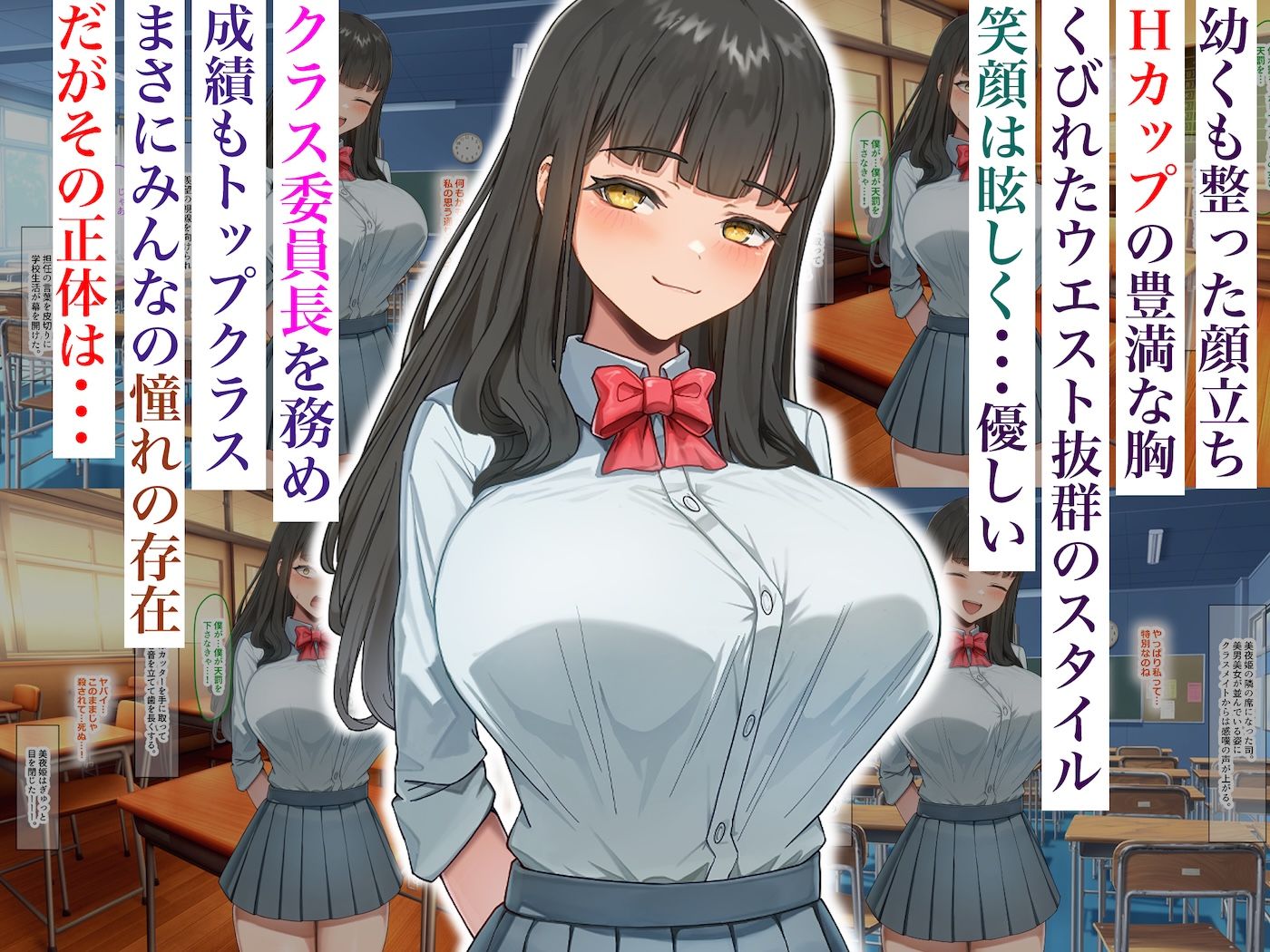 優等生のフリしてクラスの虐めっ子を裏で操る性悪女を復讐のために犯しまくる話 サンプル画像2