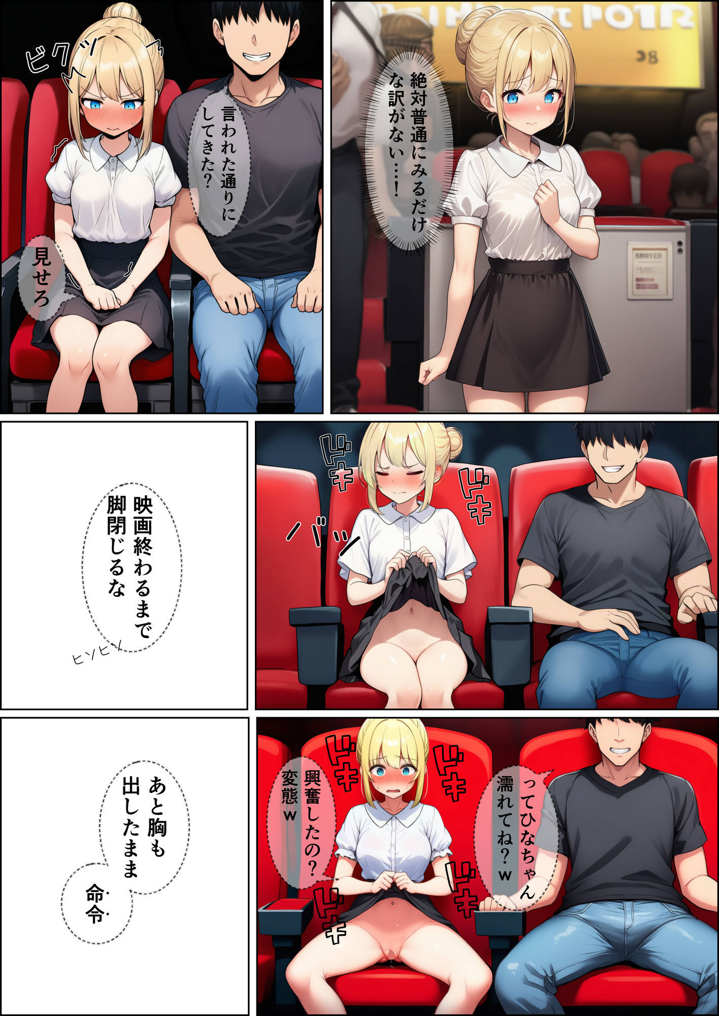 初めての勧誘で人生が変わっちゃった女の子の話  ご主人様との出会い編 サンプル画像6