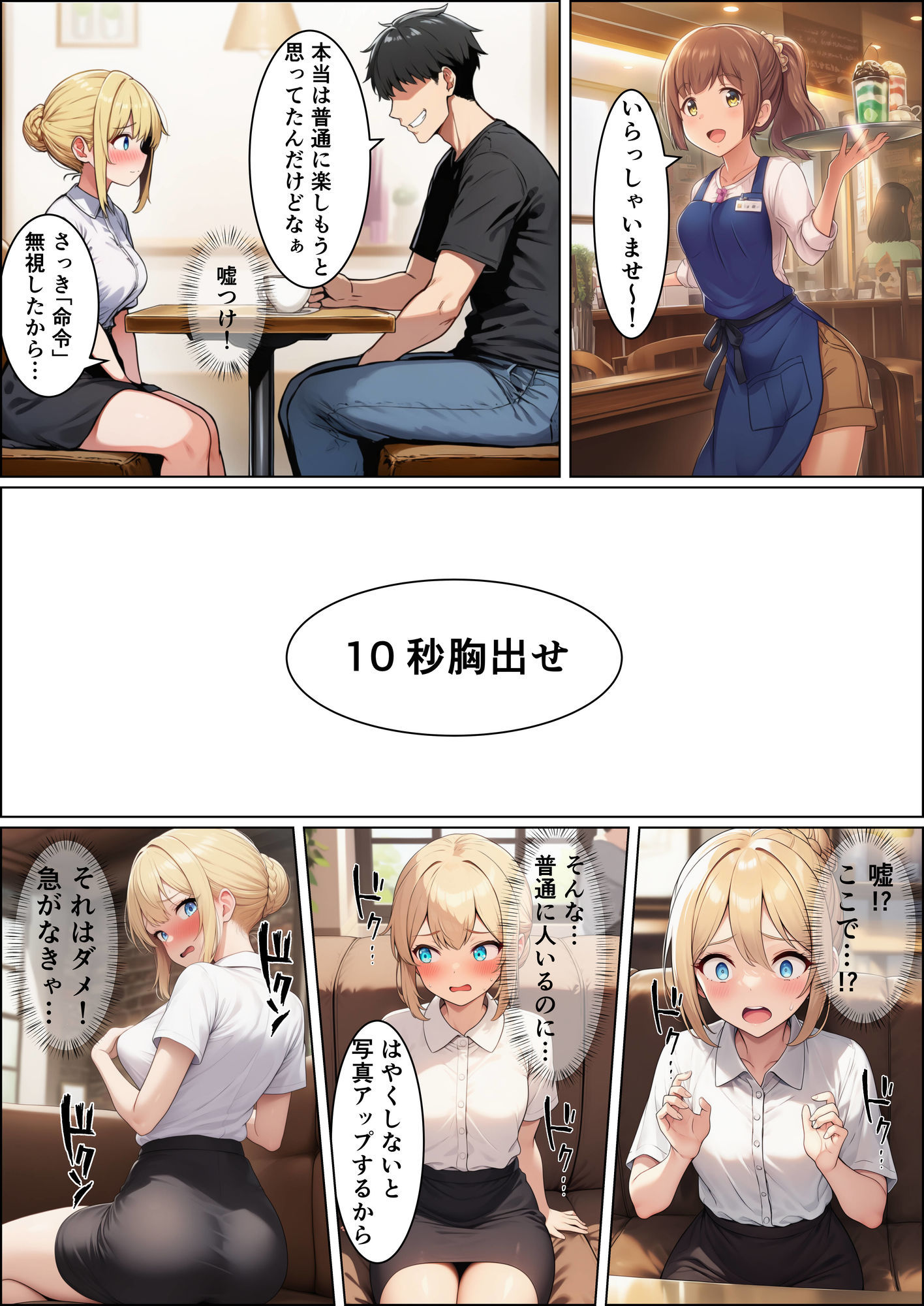 初めての勧誘で人生が変わっちゃった女の子の話  ご主人様との出会い編 サンプル画像7