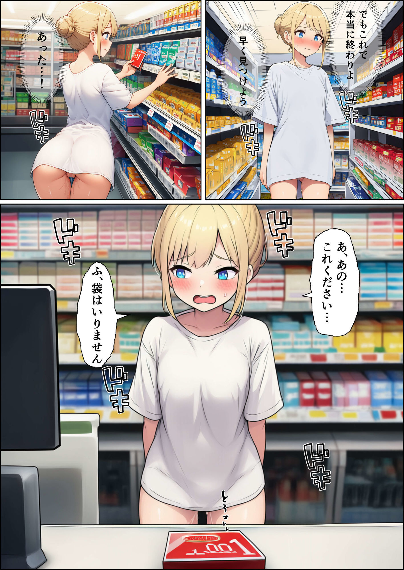 初めての勧誘で人生が変わっちゃった女の子の話  ご主人様との出会い編 サンプル画像9