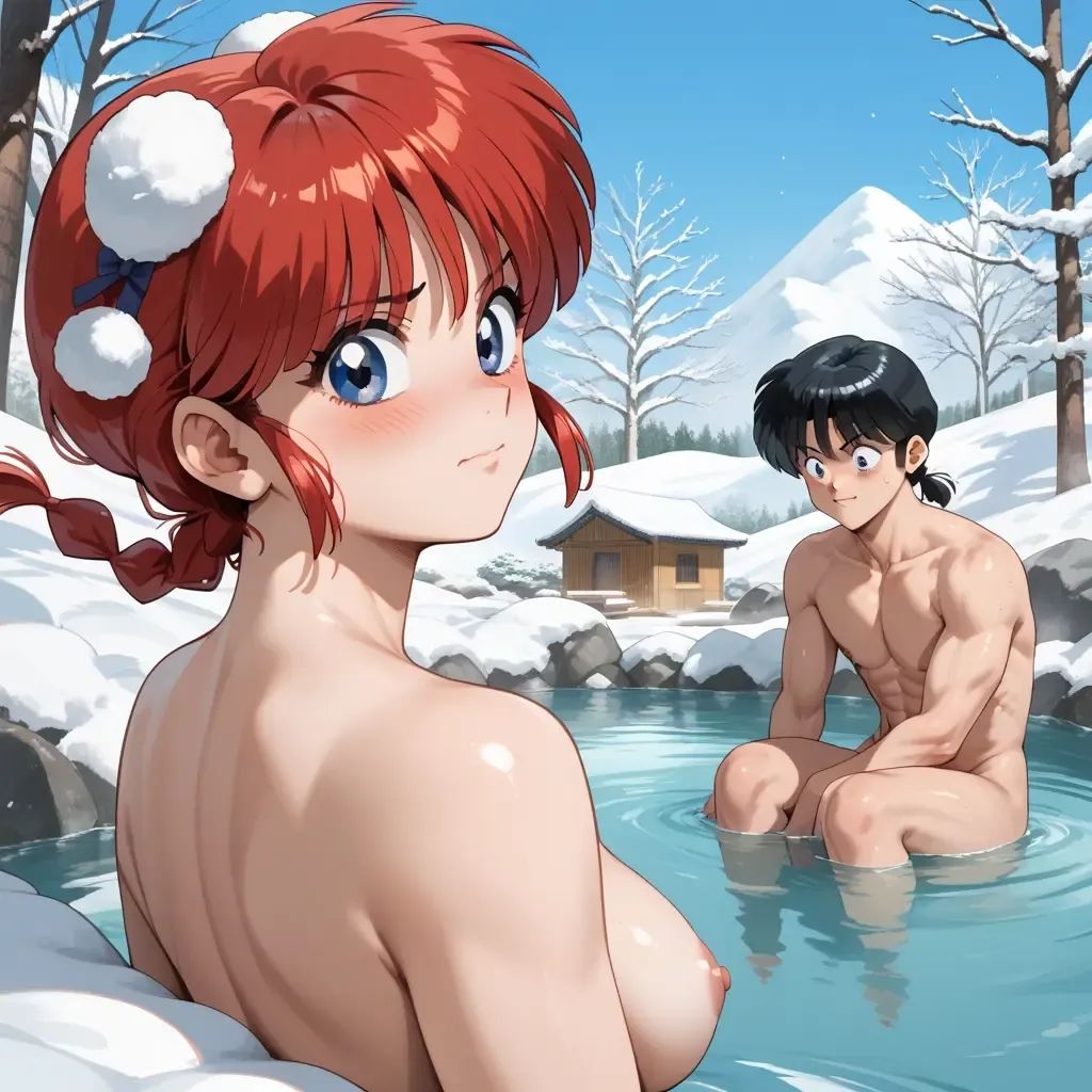 女の俺と男の俺 （女乱馬vs 男乱馬） サンプル画像8