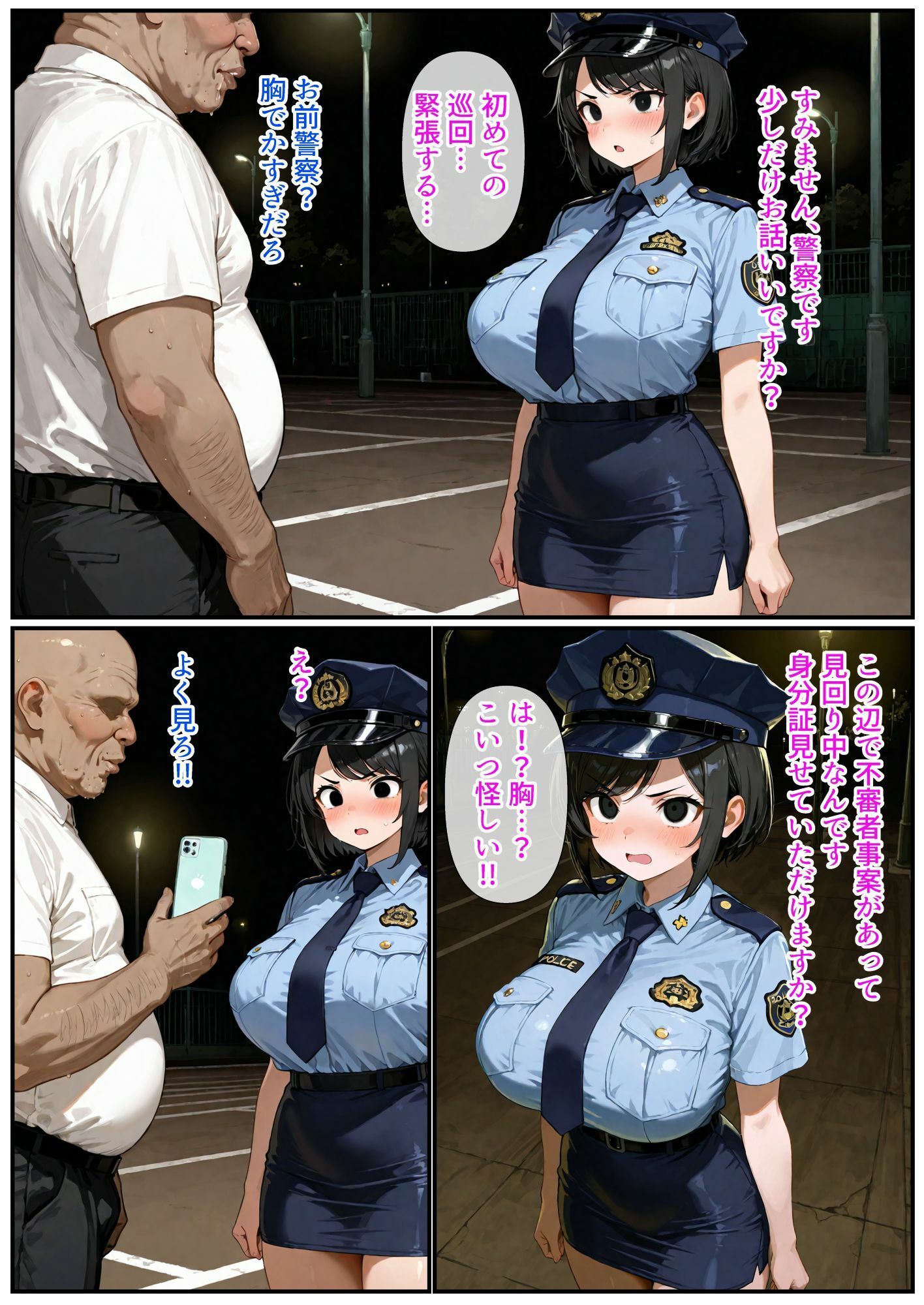 常識改変済 新米女警察官 事情聴取は膣内射精まで サンプル画像2