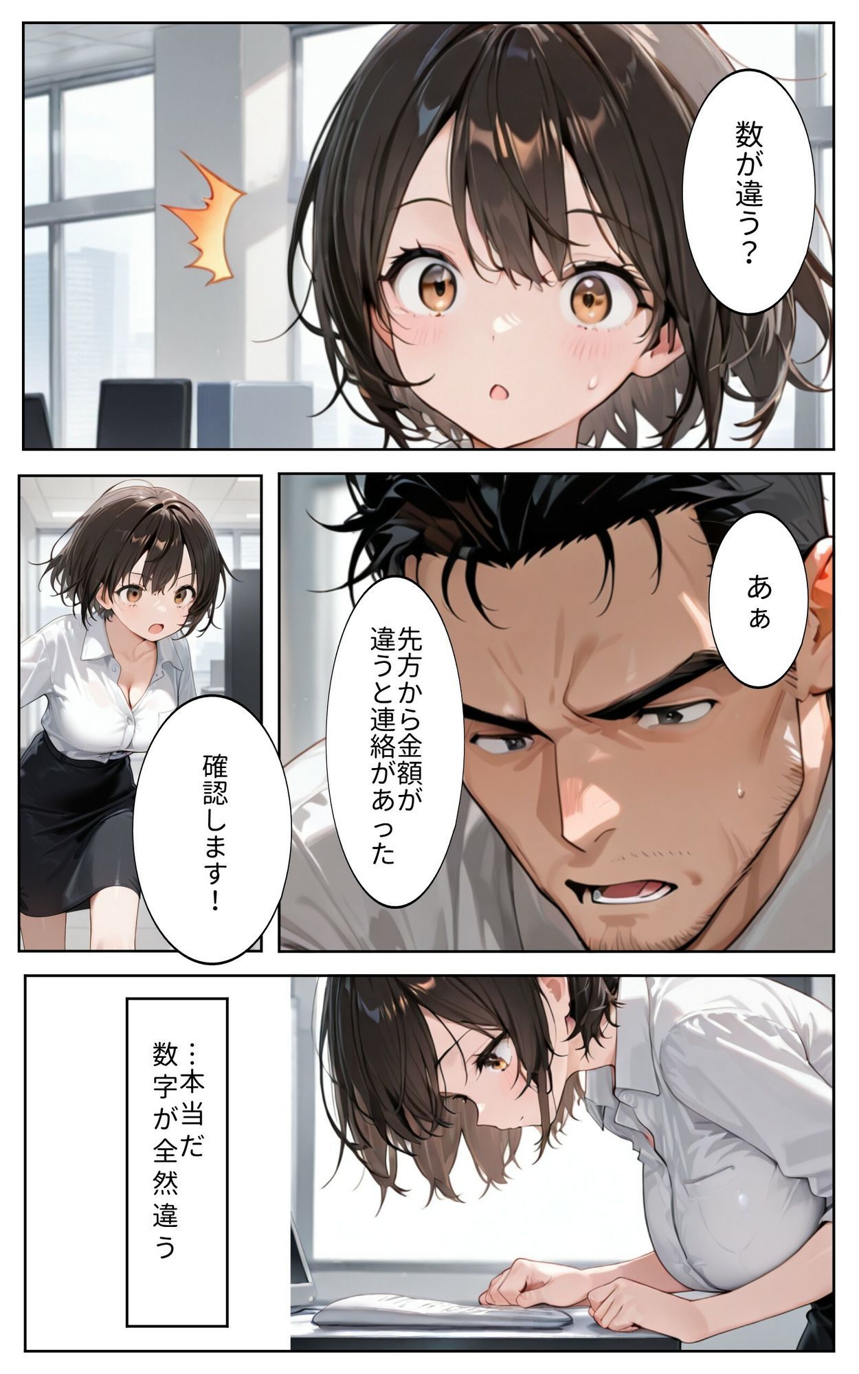 後輩OL先輩と家でヤる サンプル画像2