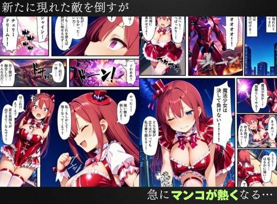 悪堕ちする変身ヒロイン・ホイップチェリー〜光堕ちしたはずなのに、再び闇堕ちする〜【魔法少女ホイップハニー】 サンプル画像9