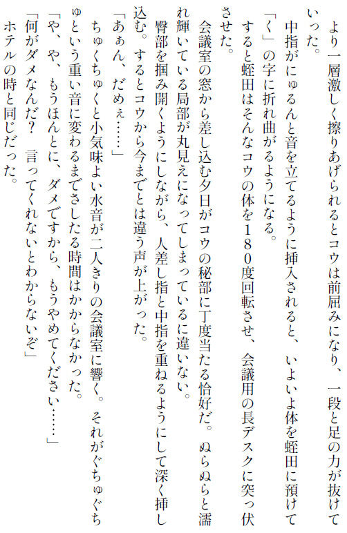 愛妻コウ-盗まれた純潔-  下巻 サンプル画像3