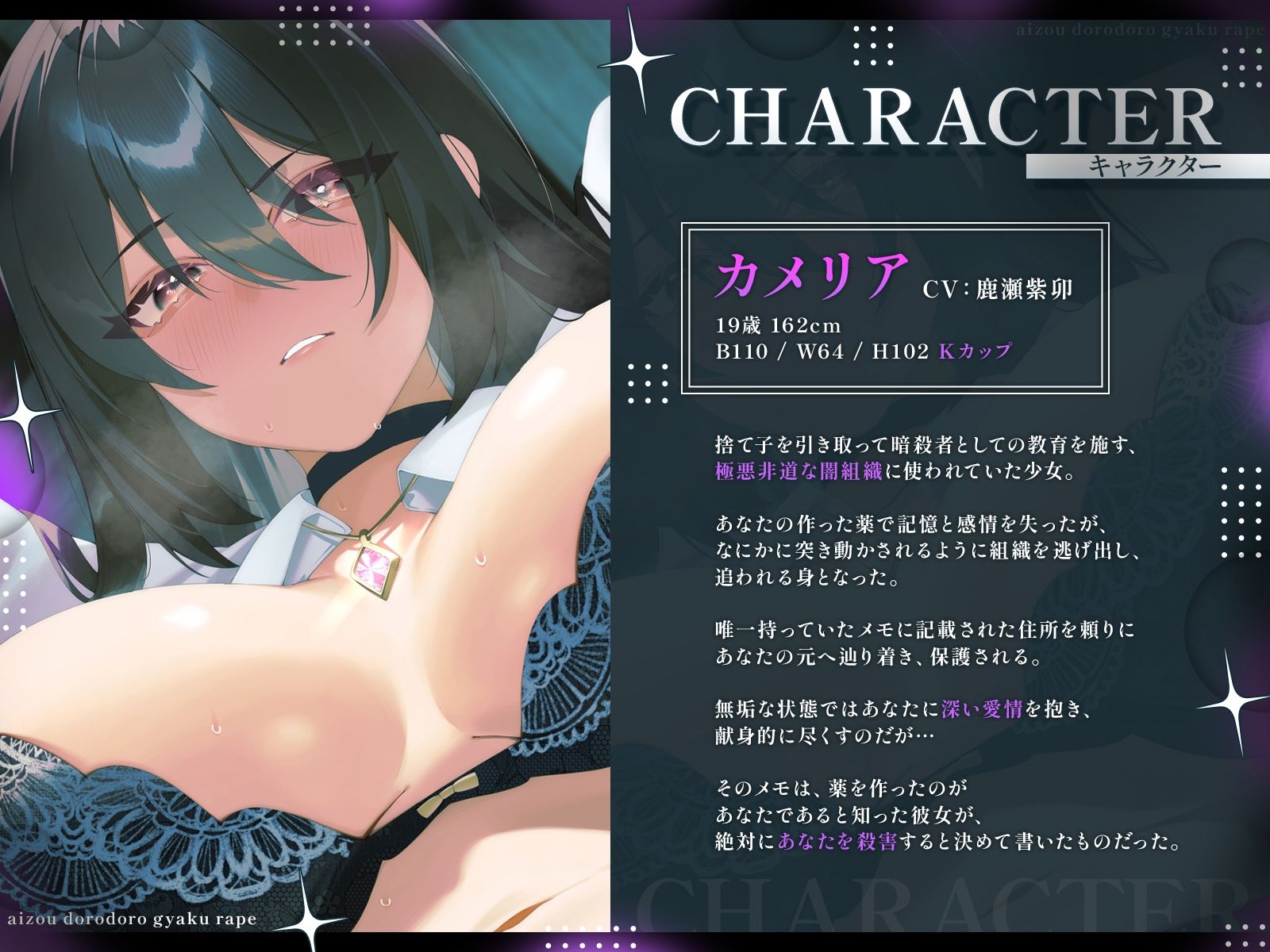 愛憎ドロドロ逆レ●プ〜全てを思い出した暗殺者ちゃんに復讐と恋愛を同時に成就させられて〜【KU100収録】 サンプル画像2